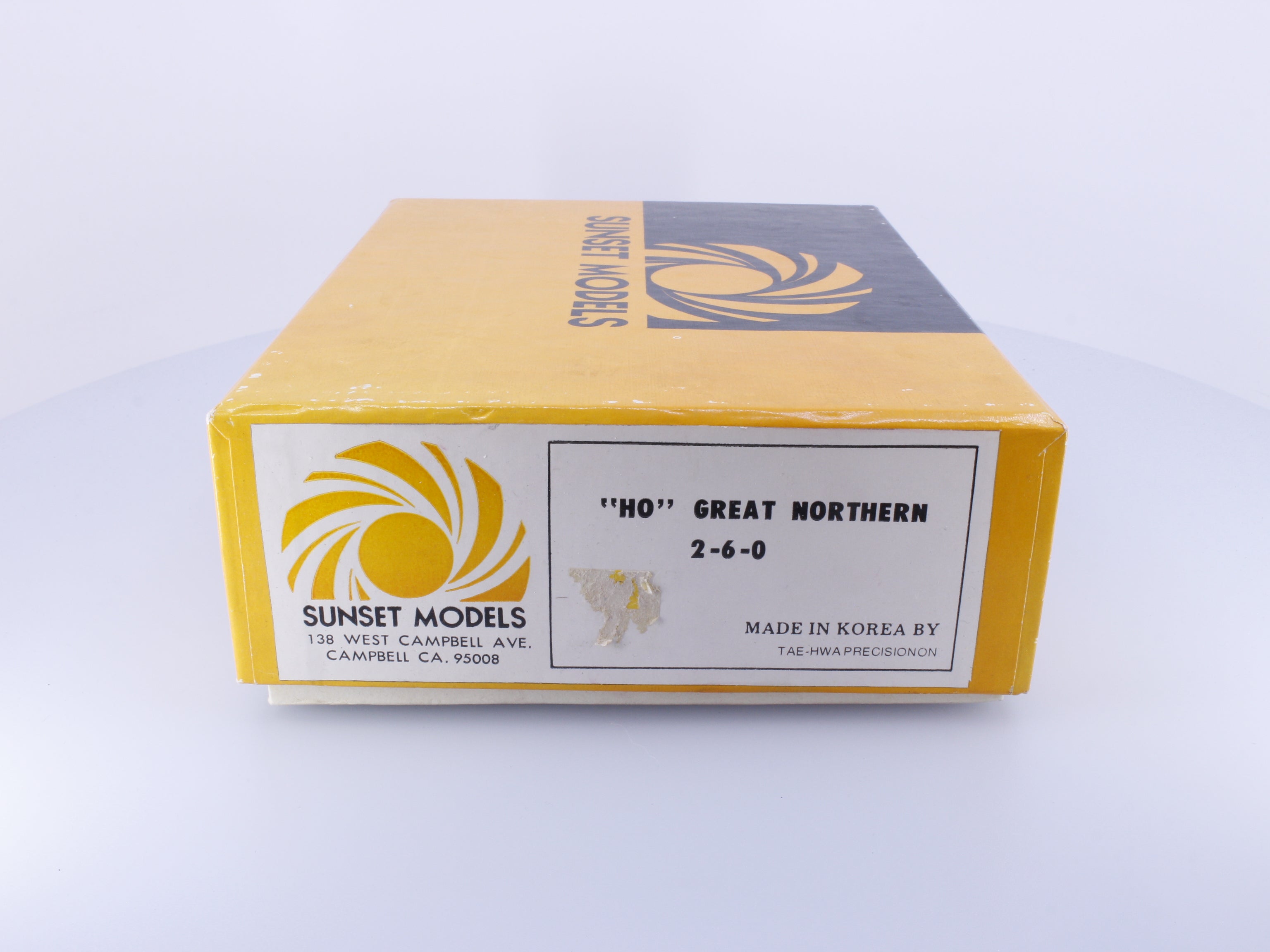 Sunset Models 260GN HO Brass 2-6-0 Steam Locomotive Great Northern (GN) Analog DC