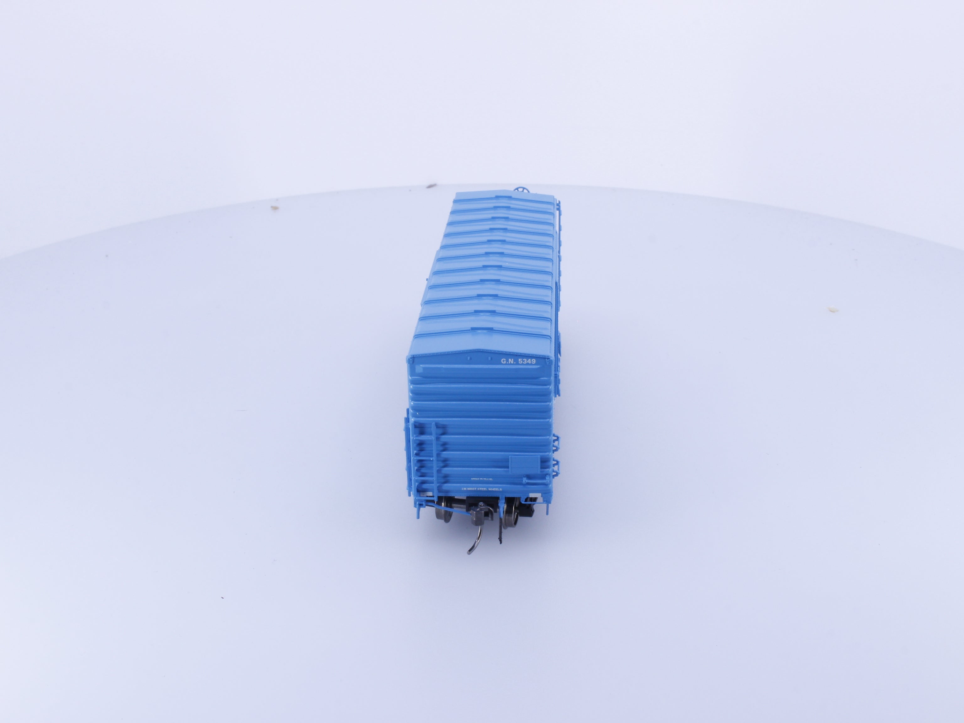 Rapido 5349 HO 40' Box Car With Late IDNE Big Sky Blue Great Northern (GN) 5349