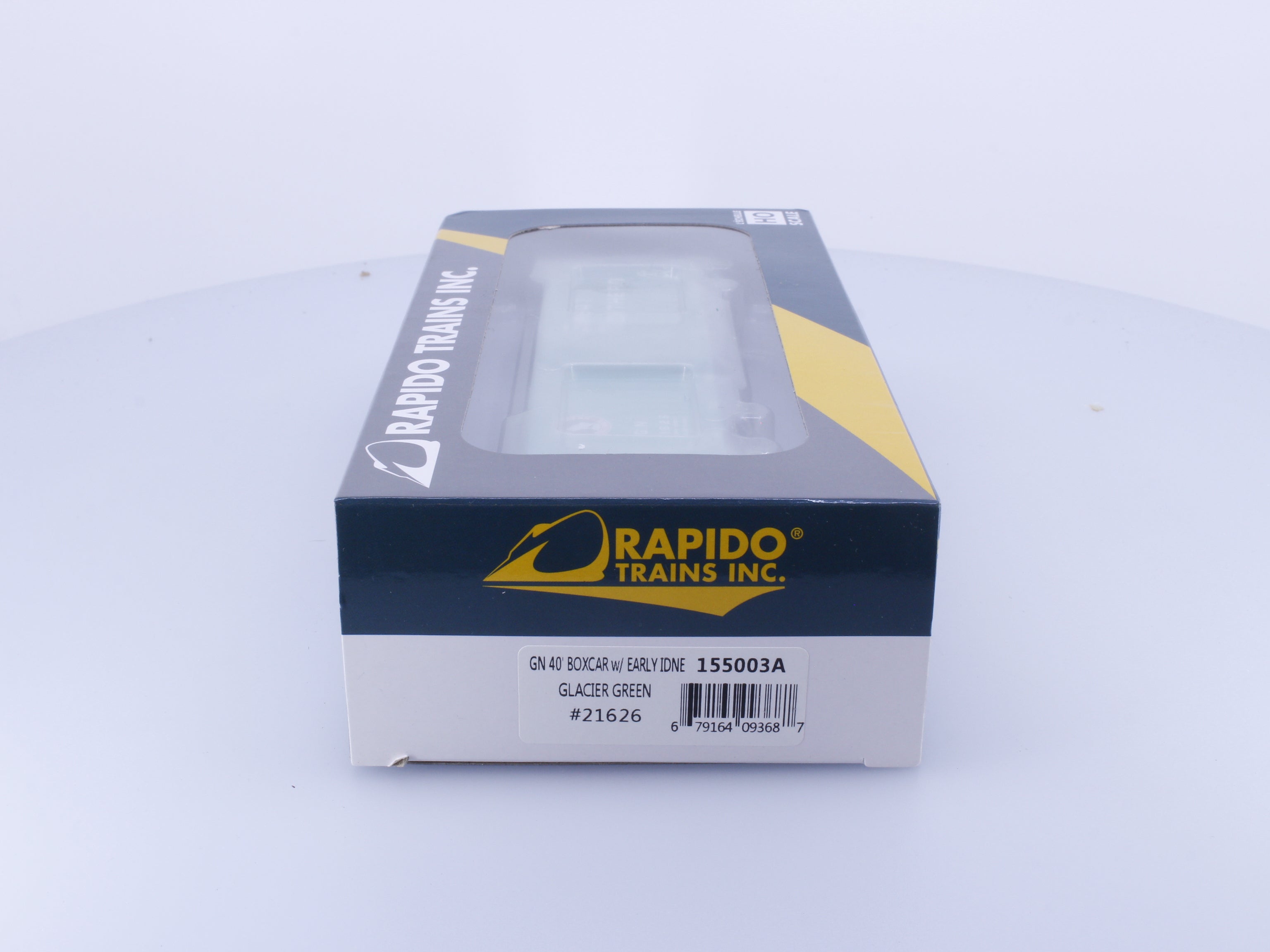 Rapido 155003A HO 40' Box Car With Early IDNE Glacier Green Great Northern (GN) 21626