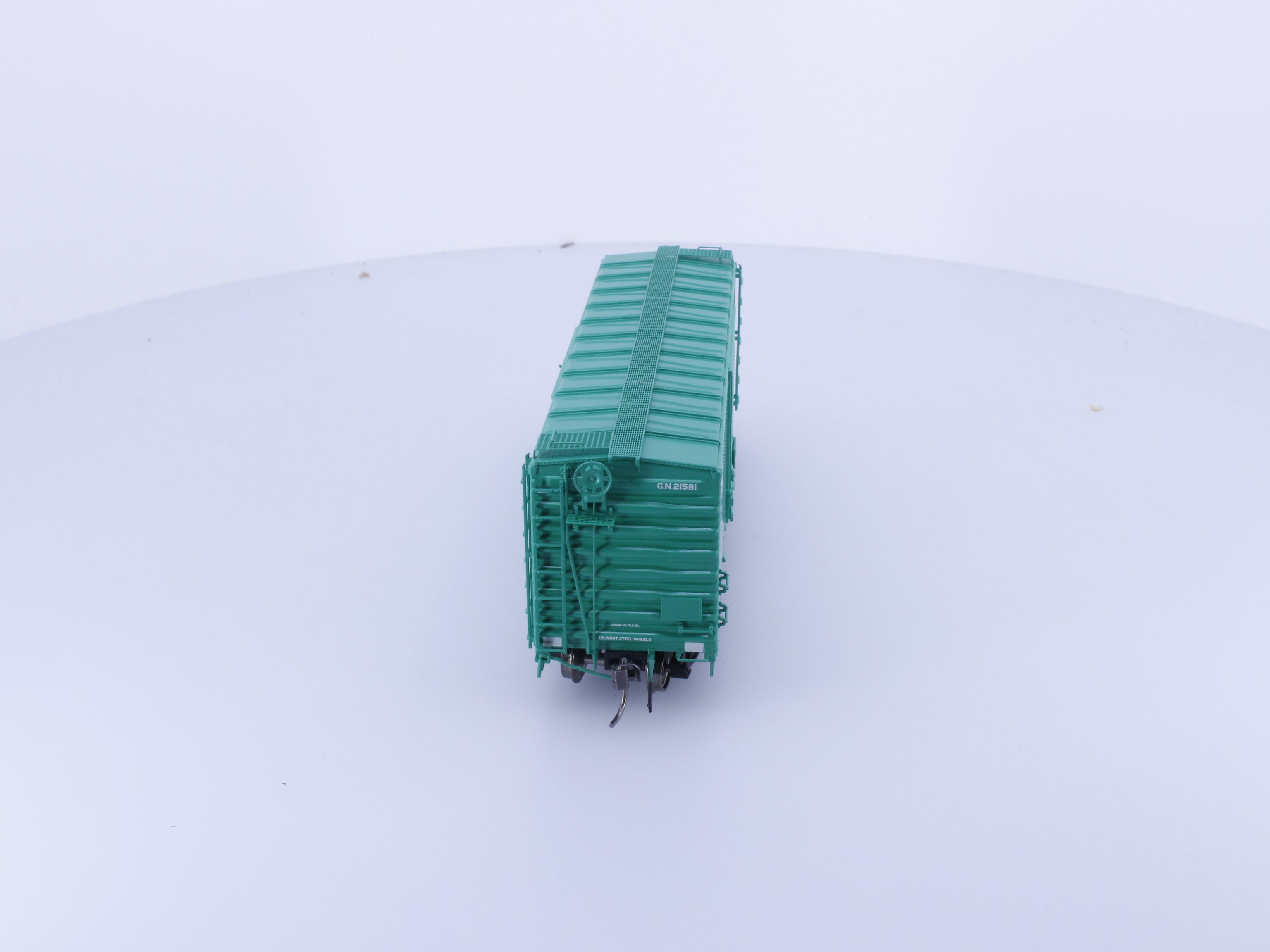 Rapido 155003A HO 40' Box Car With Early IDNE Glacier Green Great Northern (GN) 21581