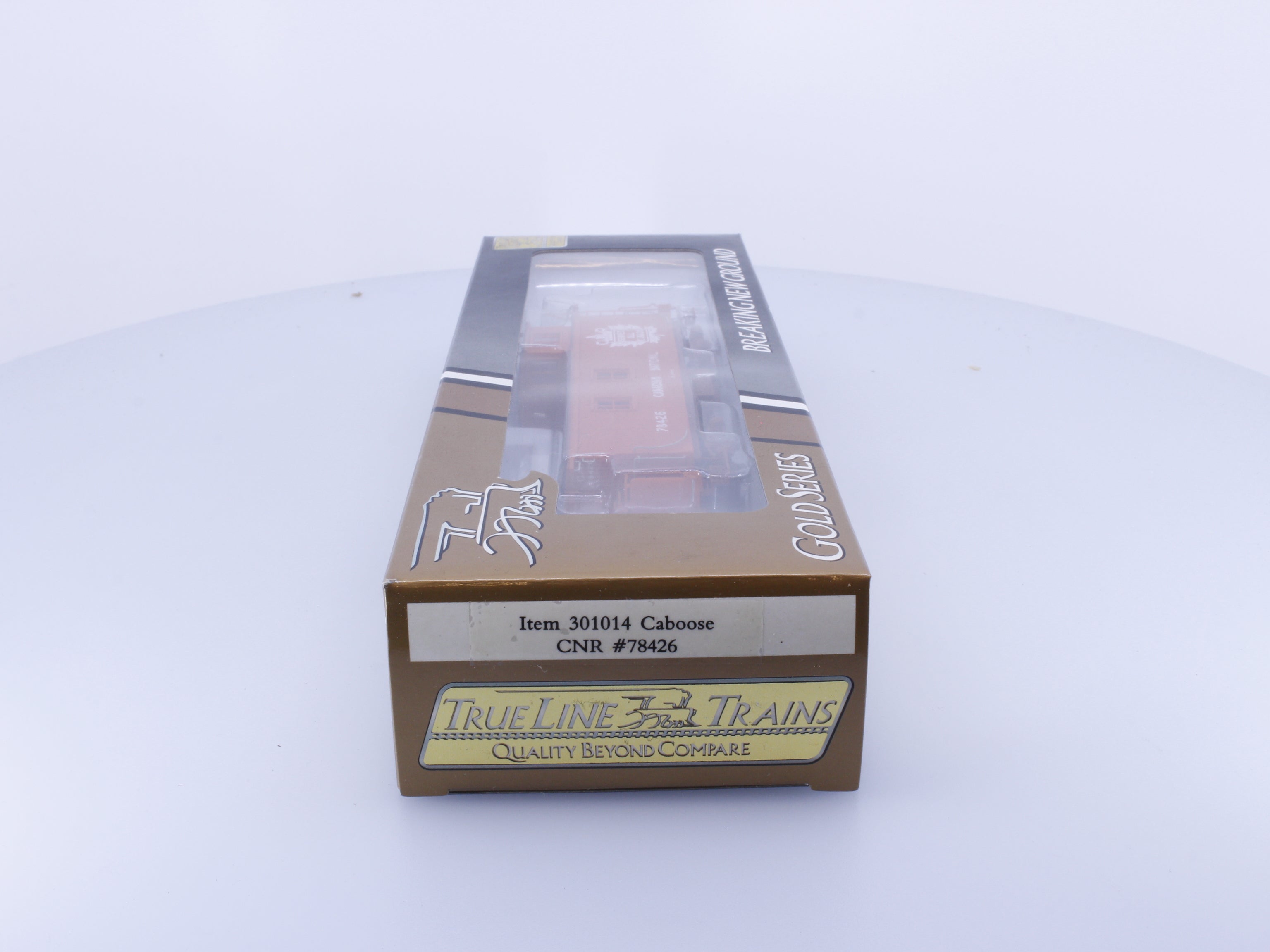 Trueline Trains 301014 HO Gold Line Caboose Canadian National (CN) 78426