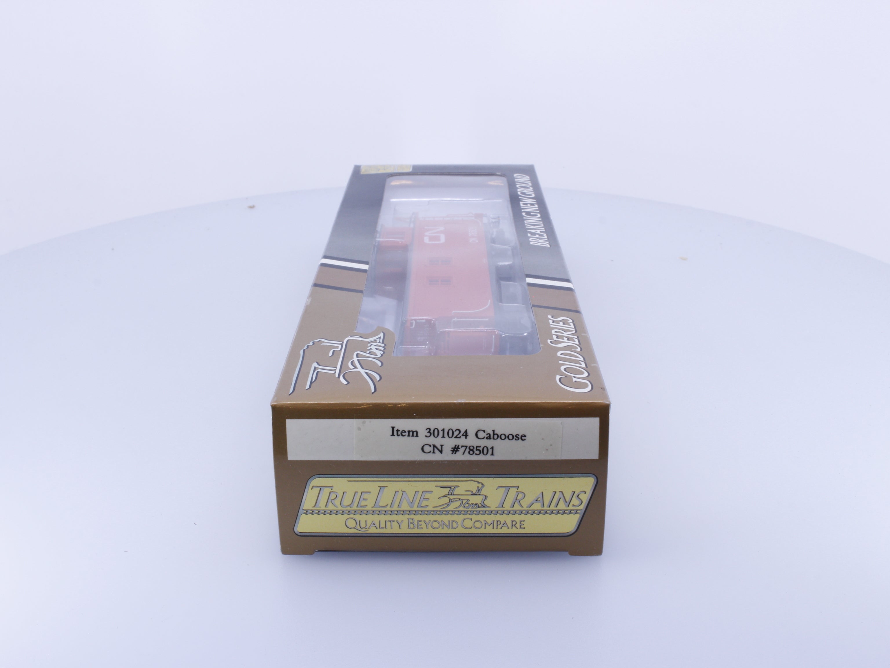 Trueline Trains 301024 HO Gold Line Caboose Canadian National (CN) 78501