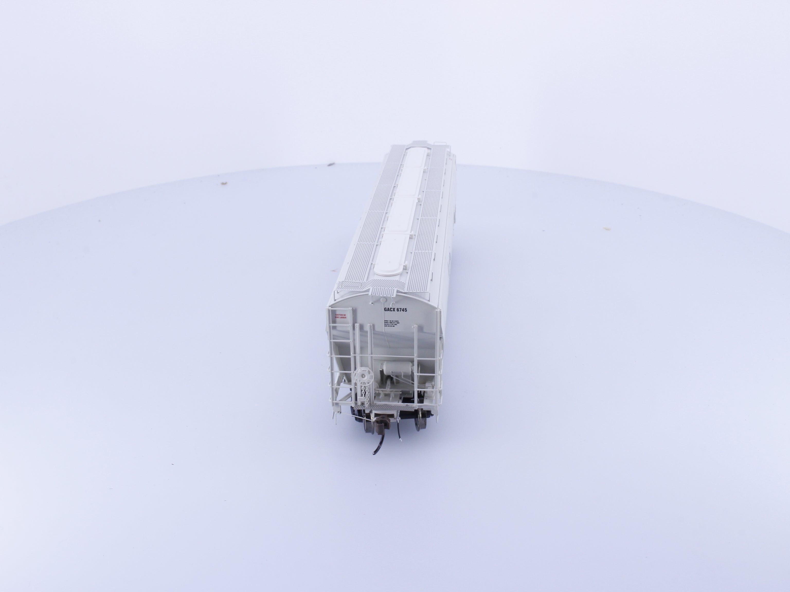 Athearn ATHG89989 HO Genesis Trinity 3 Bay Covered Hopper Agrium Wholesale General American Marks (GACX) 6745