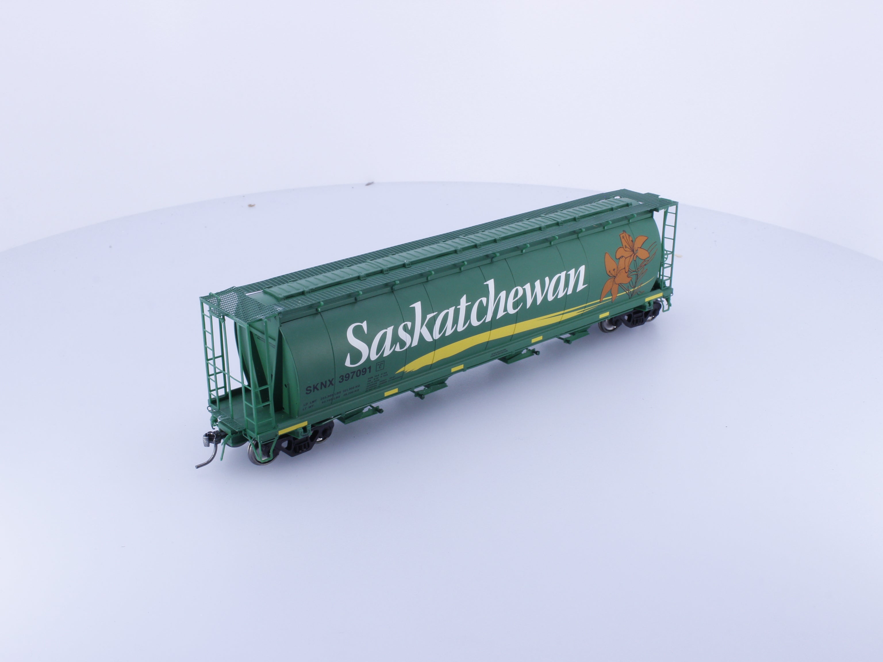 North American Railcar Corporation 11-30001006-05 HO 4 Bay Cylindrical Hopper Saskatchewan 2011 Run Saskatchewan (SKNX) 397091