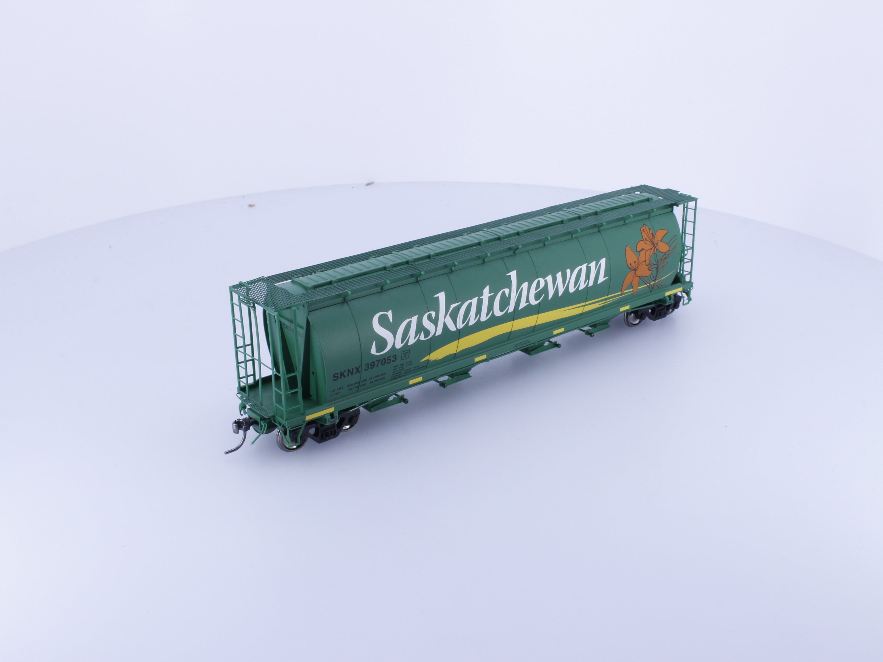 North American Railcar Corporation 11-30001006-06 HO 4 Bay Cylindrical Hopper Saskatchewan 2011 Run Saskatchewan (SKNX) 397053