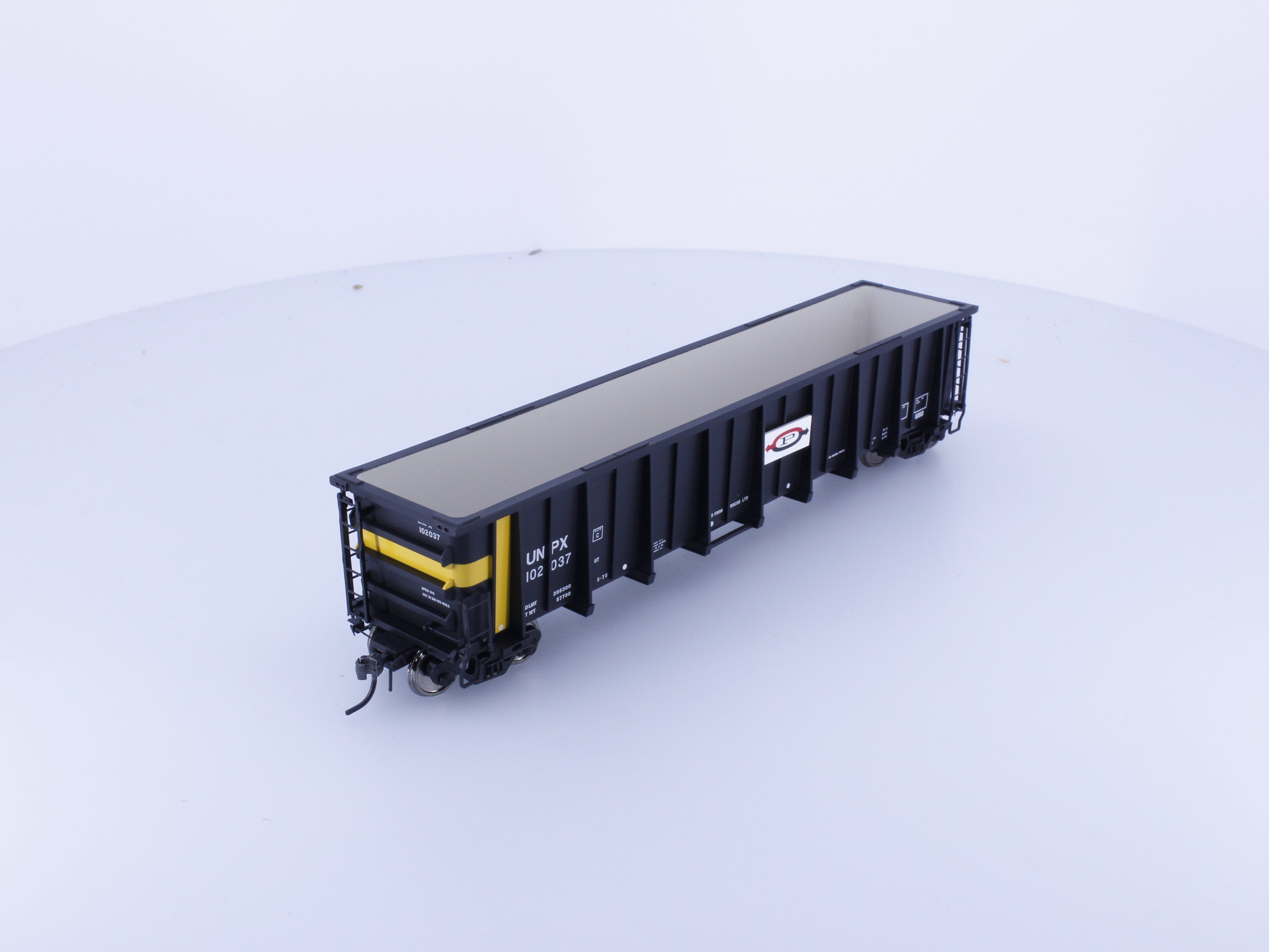 North American Railcar Corporation 11-31006001-02 HO 4000 cu.ft Coal/Sulphur Gondola UNPX Procor Leasing (PROX) 102037