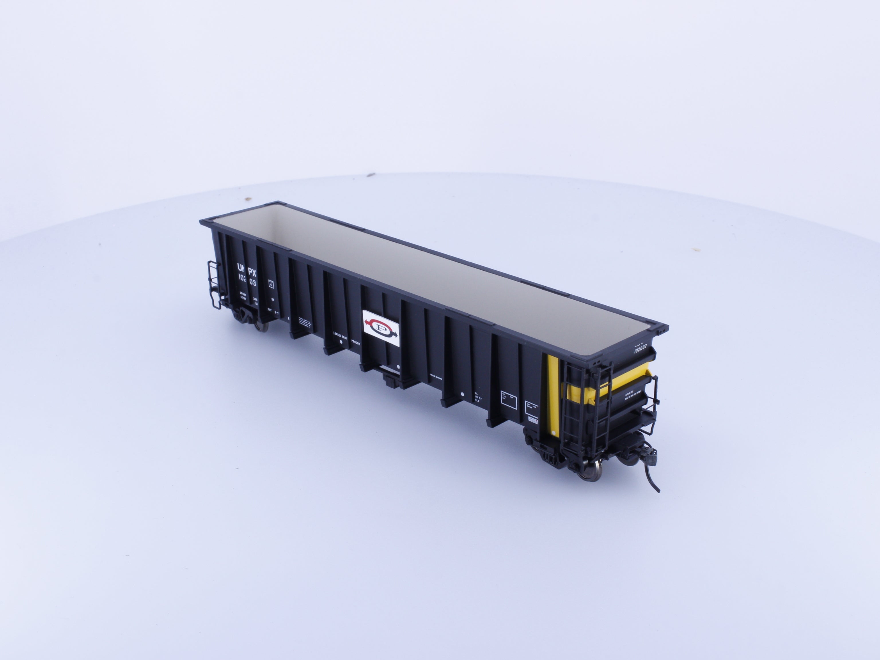 North American Railcar Corporation 11-31006001-02 HO 4000 cu.ft Coal/Sulphur Gondola UNPX Procor Leasing (PROX) 102037