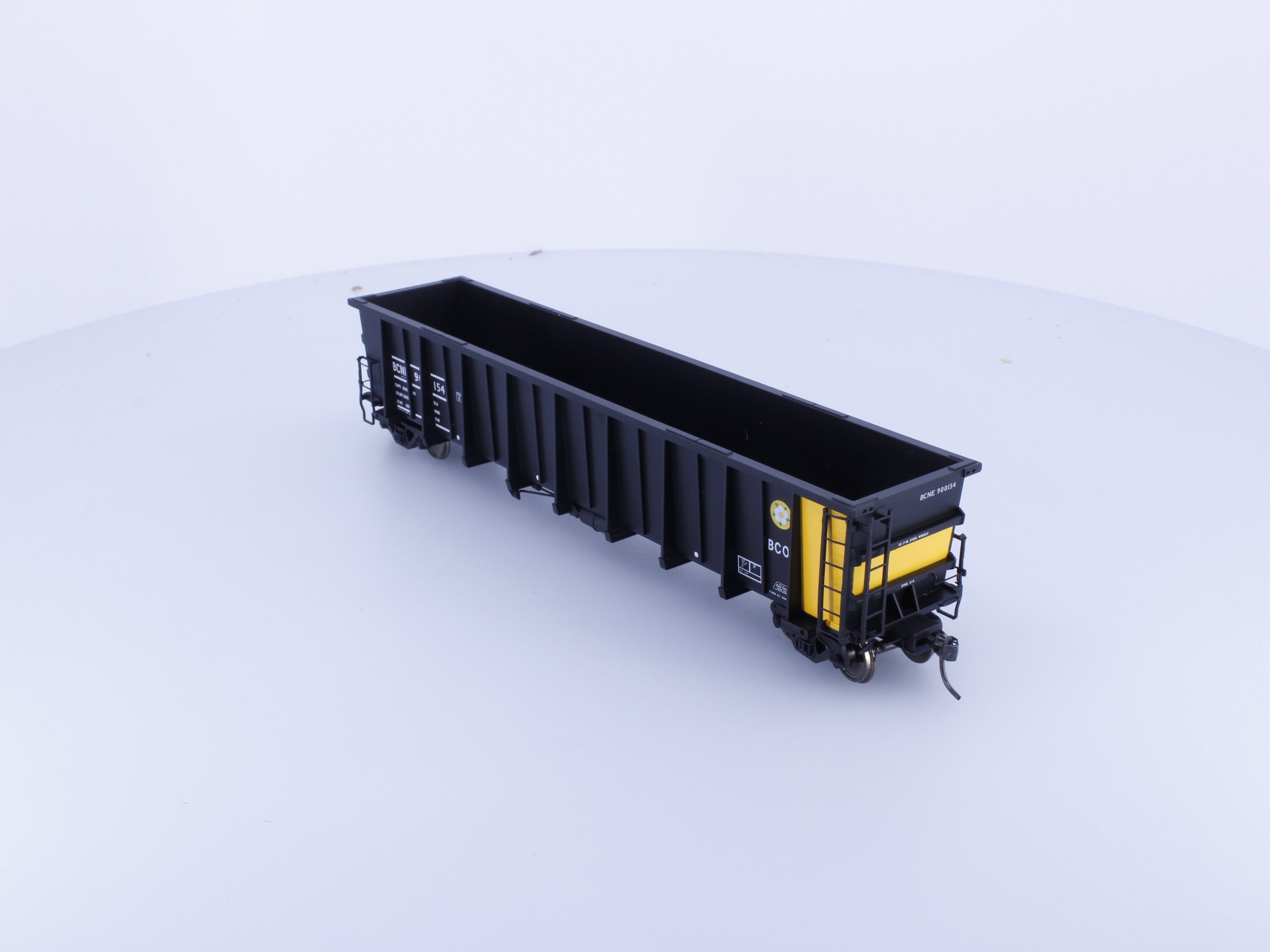 North American Railcar Corporation 11-31003001-03 HO 4000 cu.ft Coal/Sulphur Gondola BCNE BC Rail (BCOL) 900154