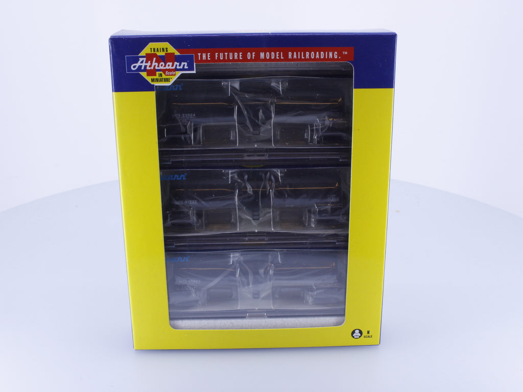 Athearn ATH13706 N 50' RTC 20K GS Tank Car 3 Pack GATX Corporation (GATX) 33924, 41525, 45823
