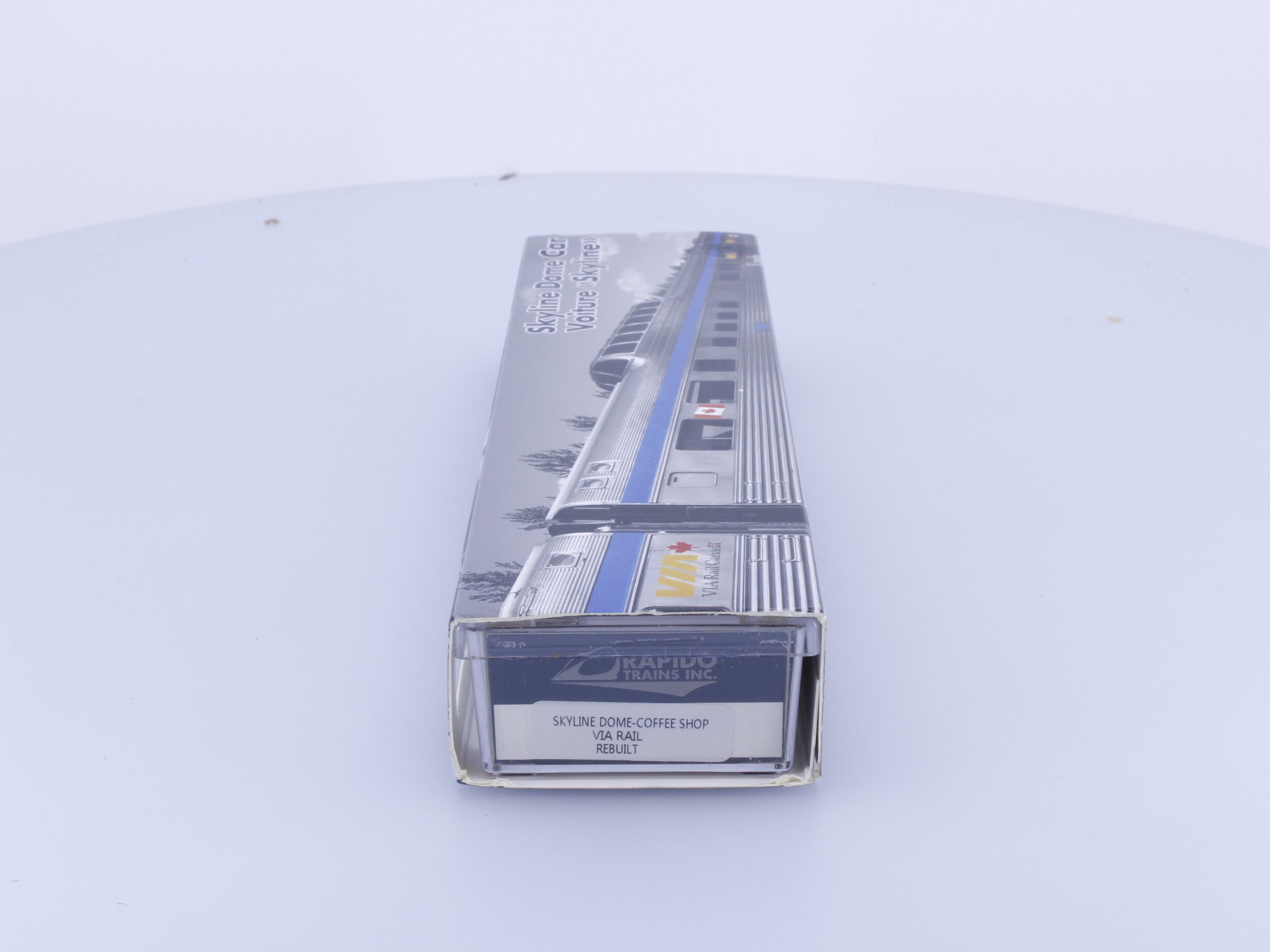 Rapido 550111 N Skyline Dome Coffee Shop Rebuilt #2 Via Rail (VIA)
