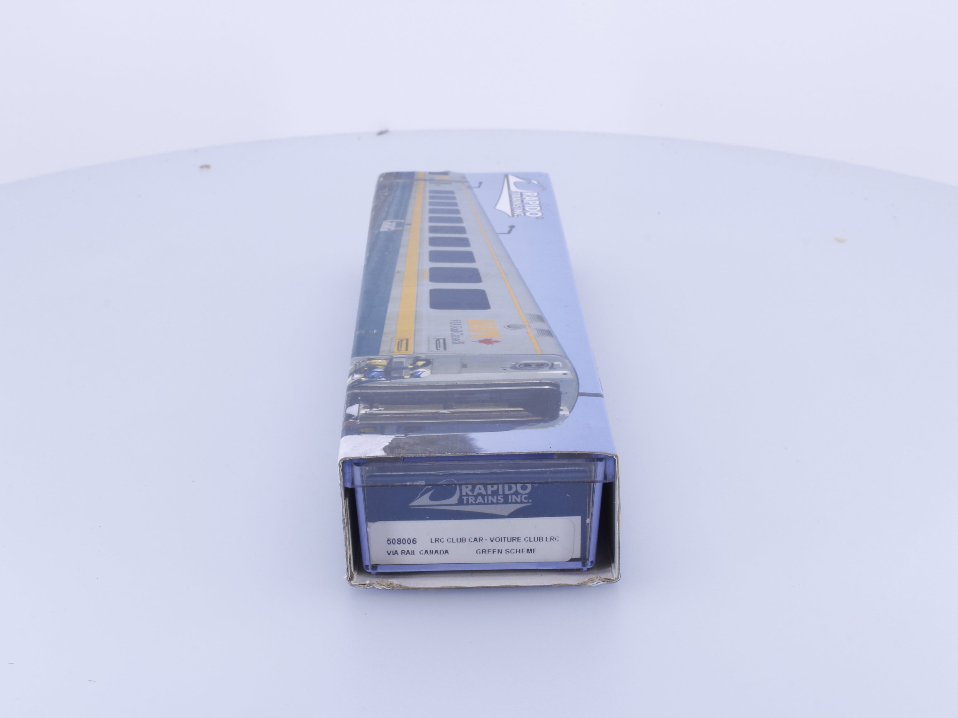 Rapido 508006 N LRC Club Car Green Scheme Via Rail (VIA)
