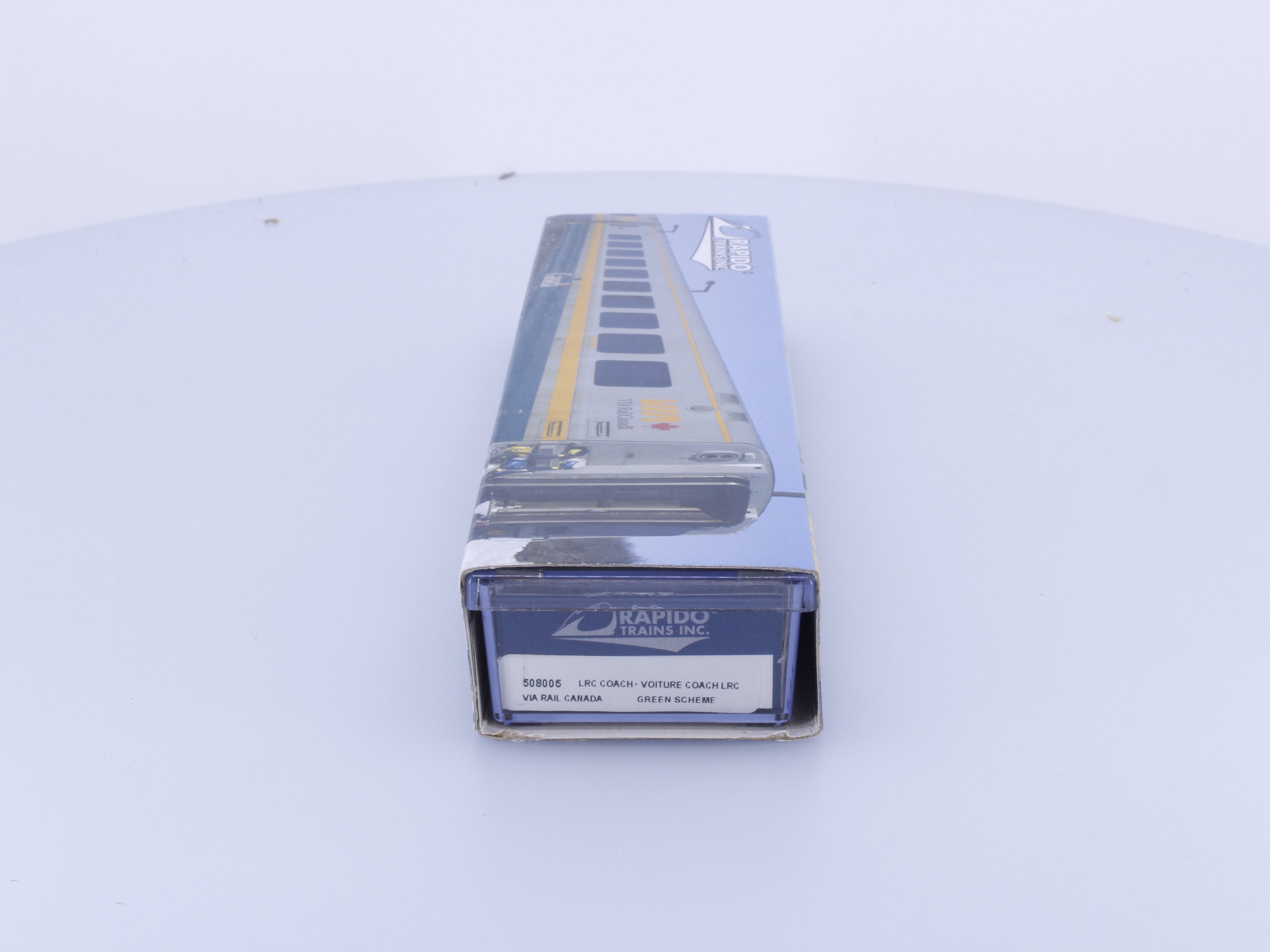 Rapido 508005 N LRC Coach Green Scheme Via Rail (VIA)