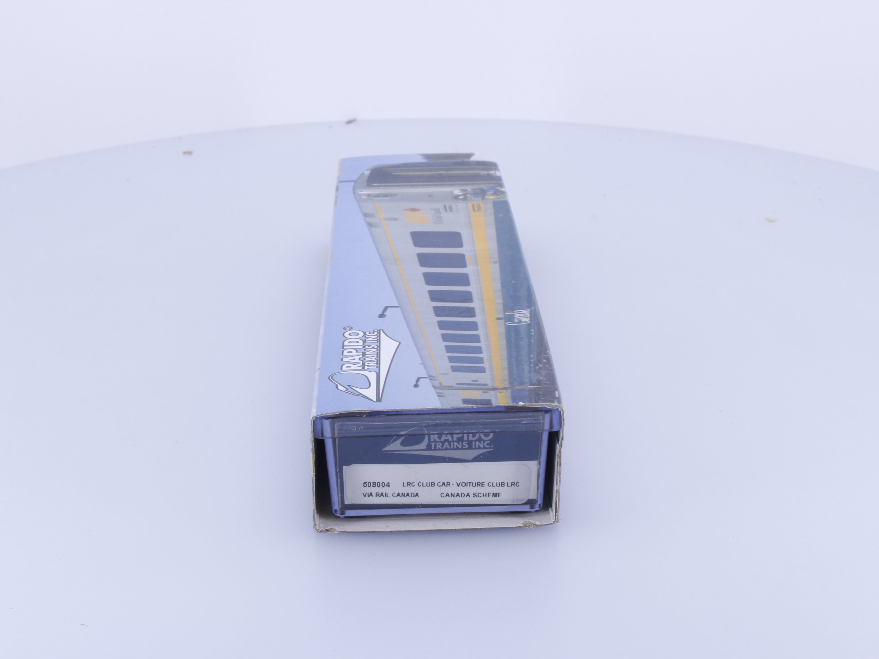 Rapido 508004 N LRC Club Car Canada Scheme Via Rail (VIA)