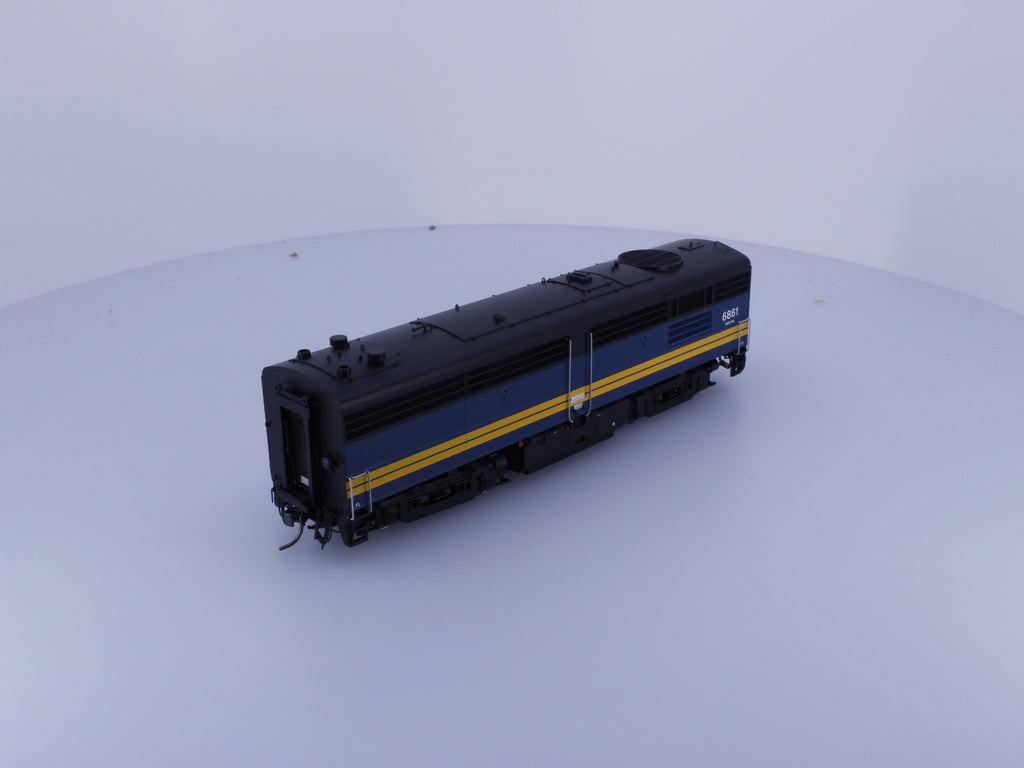 Rapido 30511 HO FPB-4 Diesel B Unit #1 Via Rail (VIA) 6861 DCC & Sound