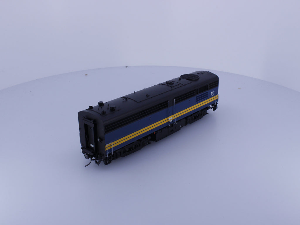 Rapido 30514 HO FPB-4 Diesel B Unit #3 Via Rail (VIA) 6871 DCC & Sound