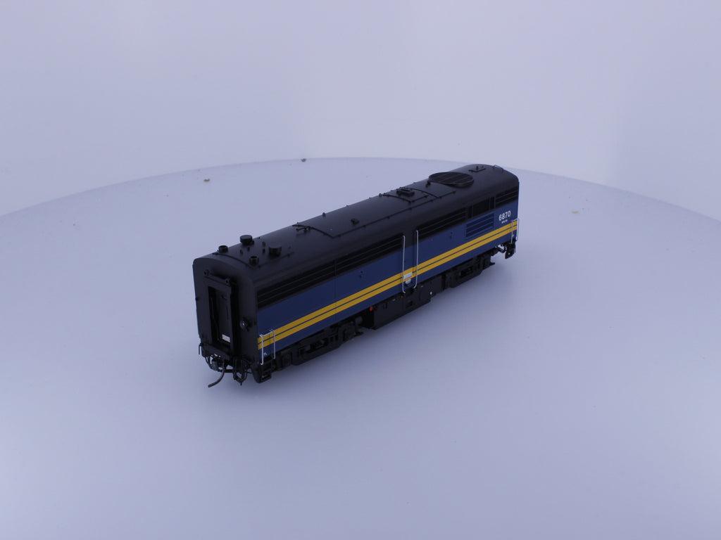 Rapido 30513 HO FPB-4 Diesel B Unit Via Rail (VIA) 6870 DCC & Sound
