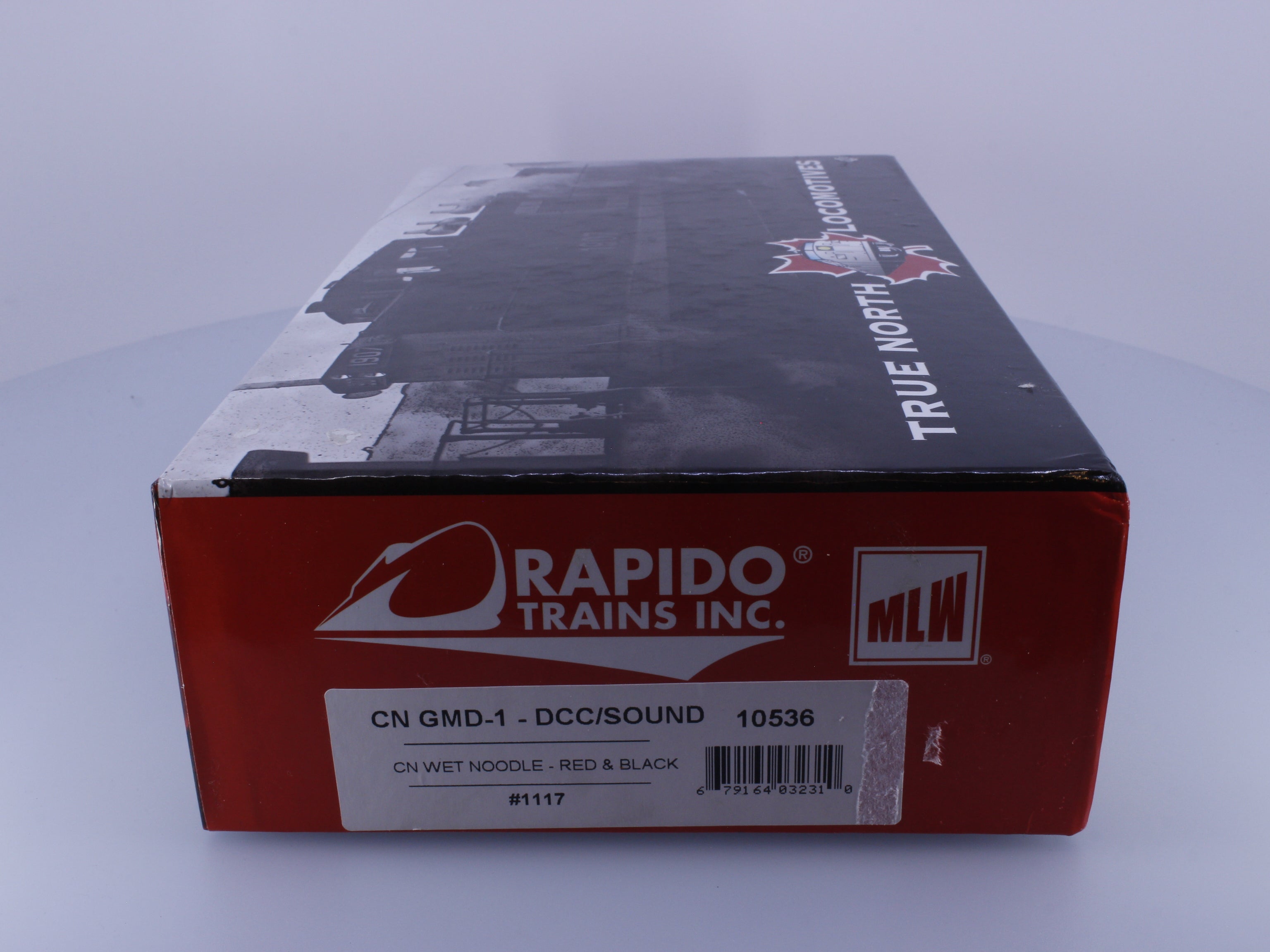 Rapido 10536 HO GMD-1 Diesel Locomotive Wet Noodle Scheme Canadian National (CN) 1117 DCC & Sound