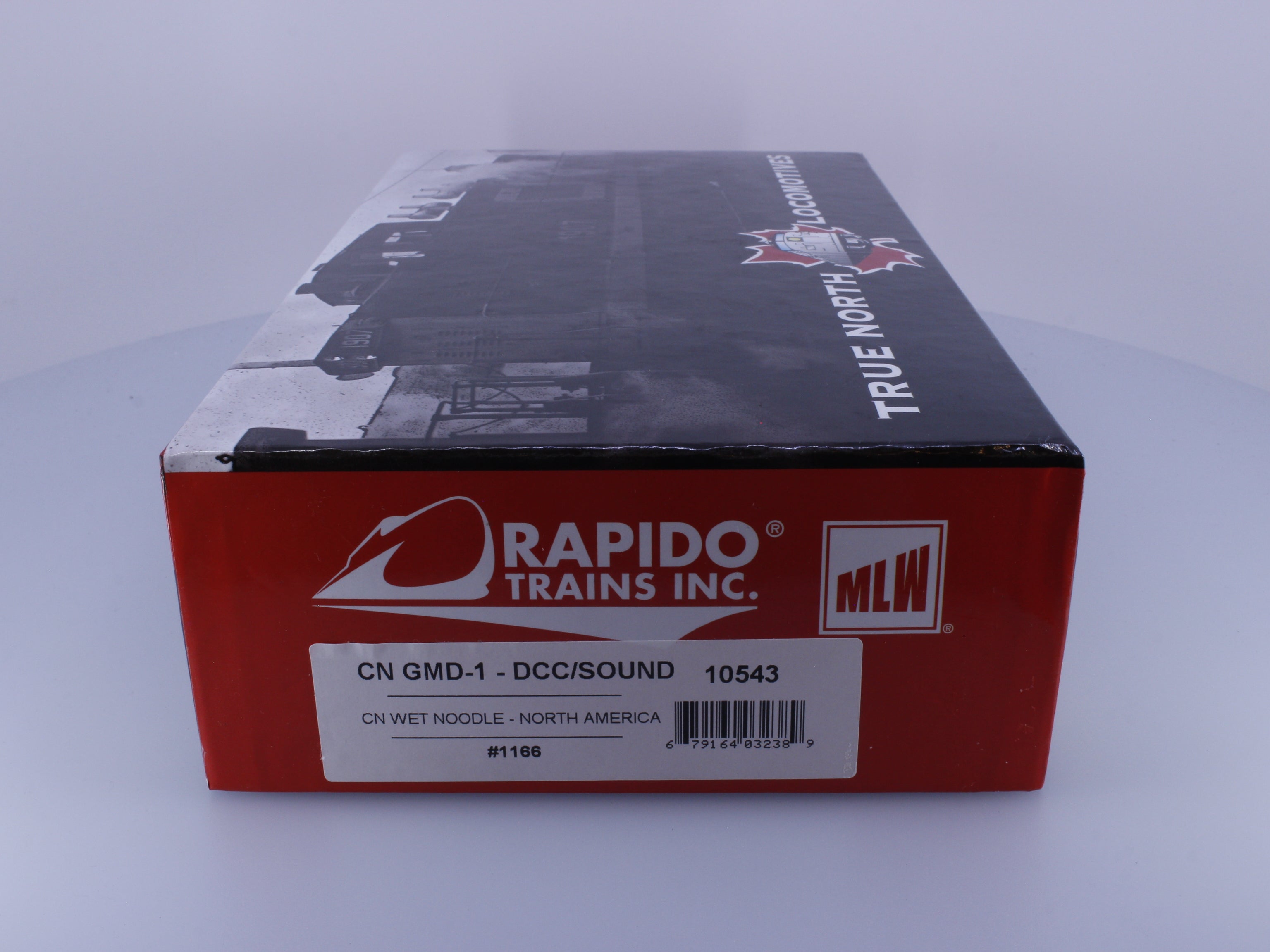 Rapido 10543 HO GMD-1 Diesel Locomotive Wet Noodle Scheme Canadian National (CN) 1166 DCC & Sound