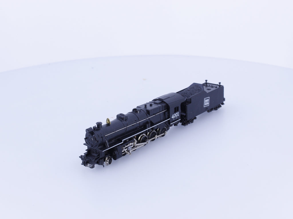 Minitrix 2074 N 2-10-0 Steam Locomotive Canadian National (CN) 4001 Analog DC