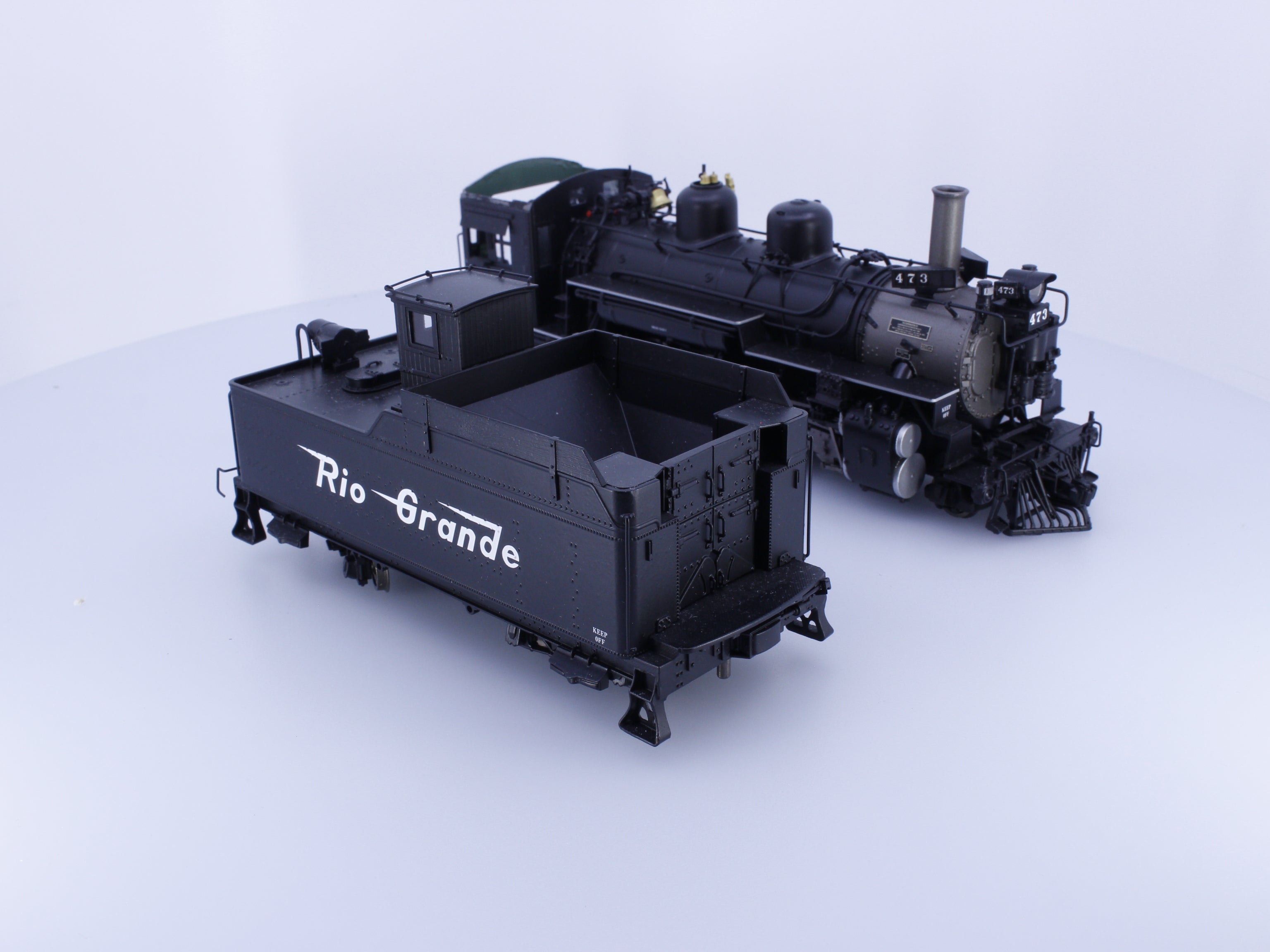Mountain Model Imports K-28 On3 Brass K-28 2-8-2 Steam Locomotive Factory Painted 473 DCC & Sound