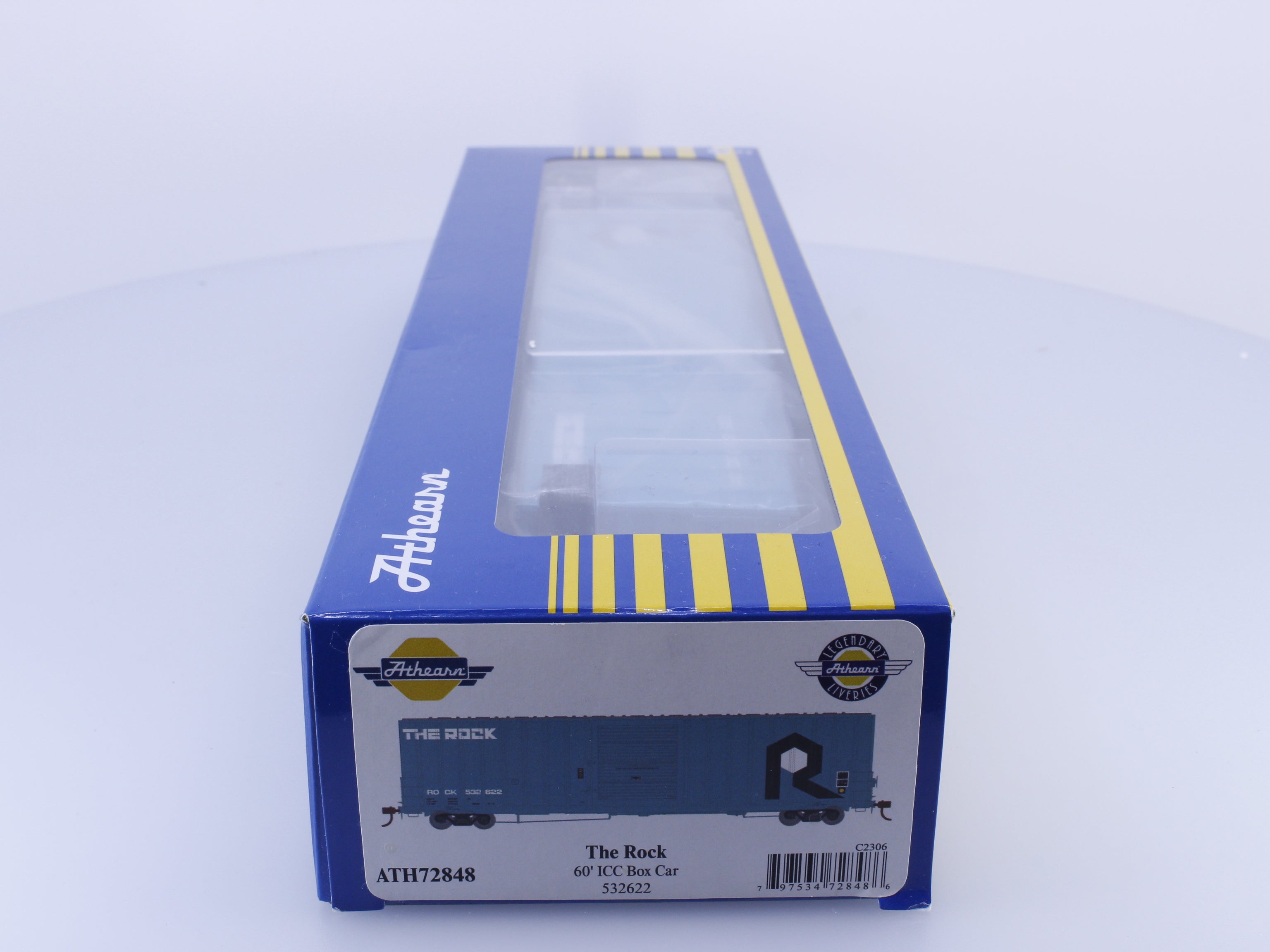 Athearn ATH72848 HO 60' ICC Box Car The Rock 532622