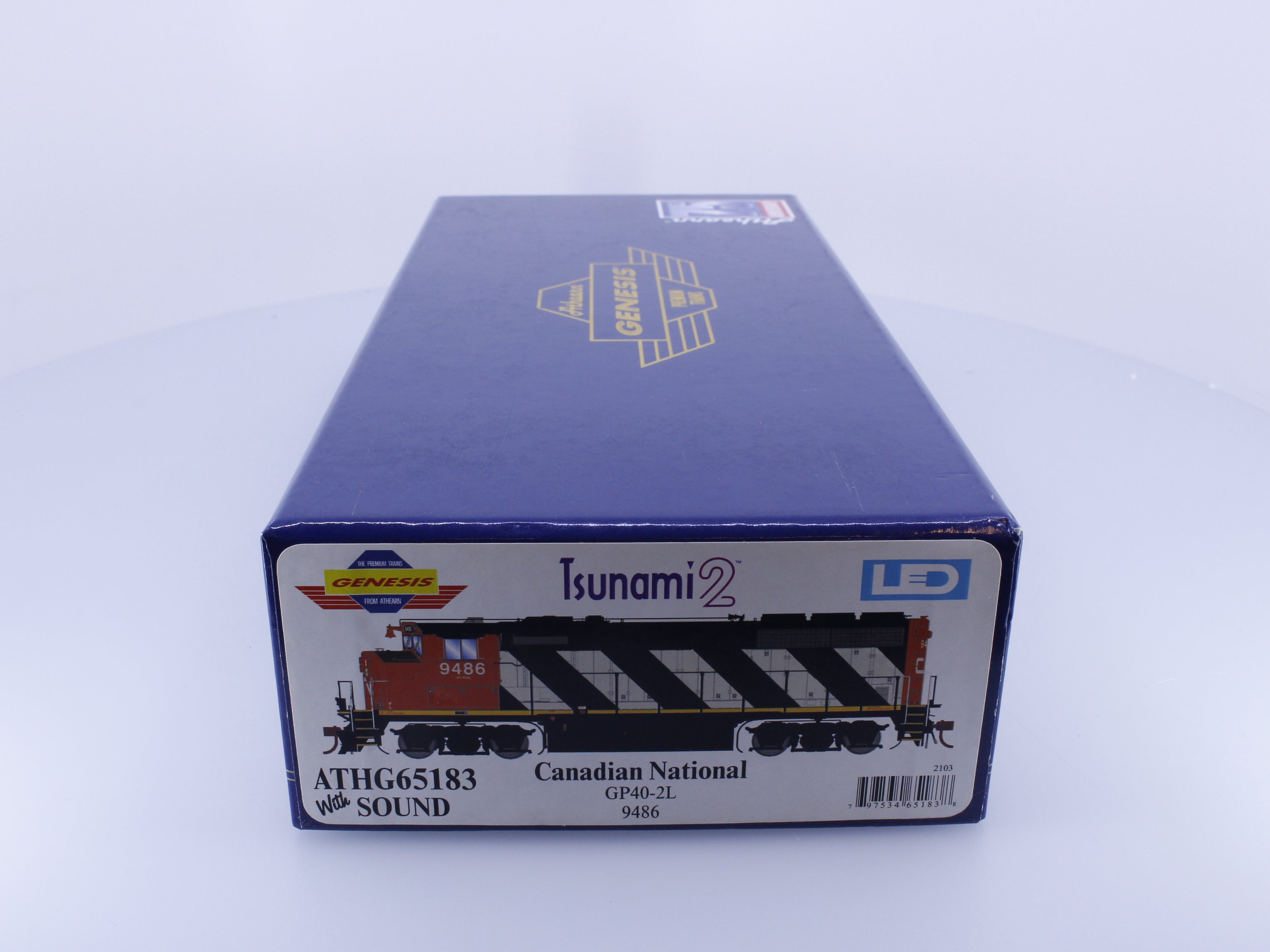 Athearn ATHG65183 HO GP40-2L Diesel Locomotive Canadian National (CN) 9486 DCC & Sound