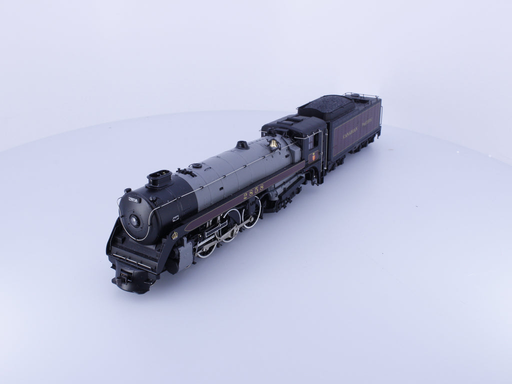 Rapido 600515 HO Royal Hudson H1d Coal Tender Steam Loco Rare Canadian Pacific (CP) 2858 DCC & Sound