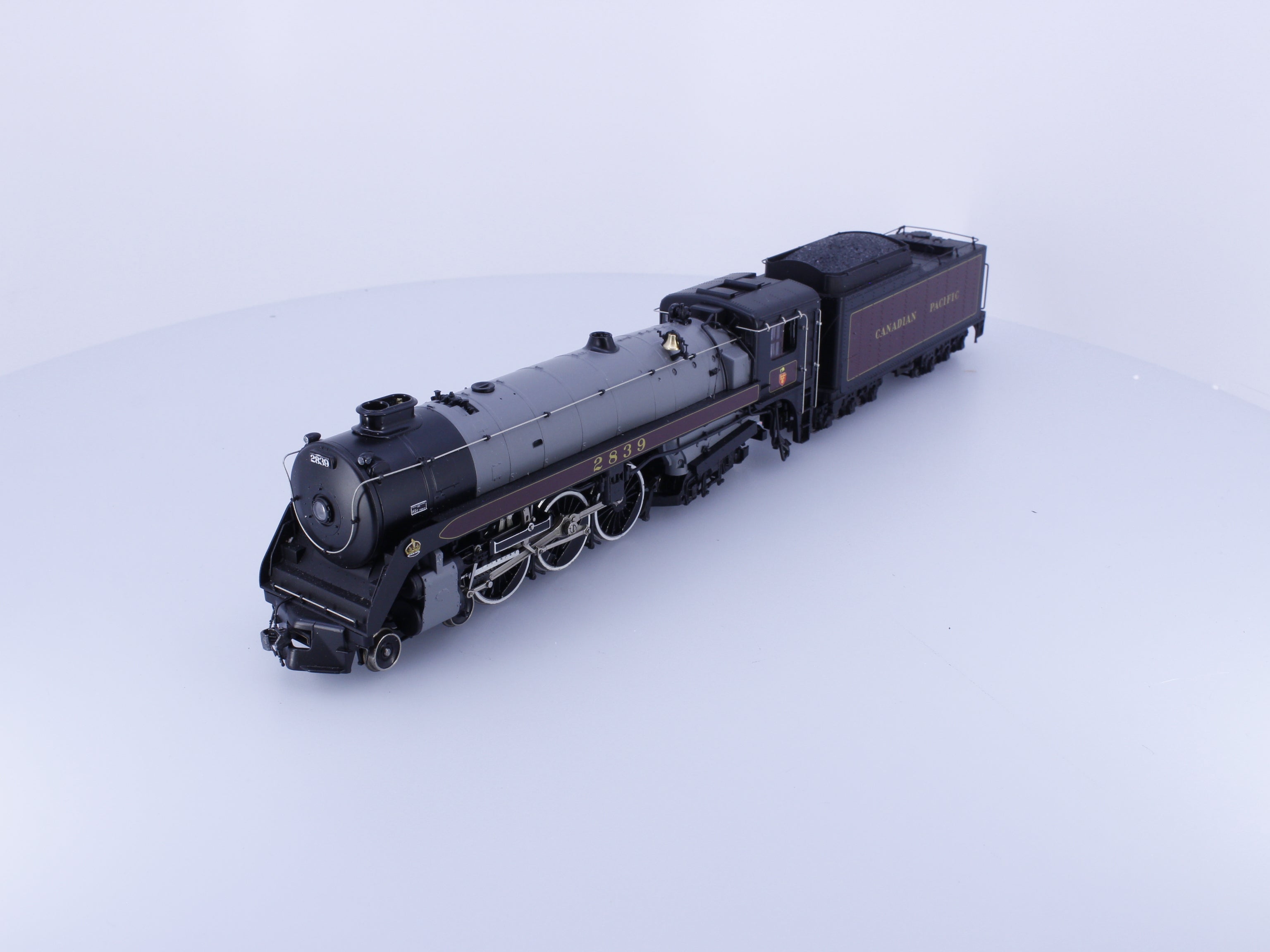 Rapido 600004 HO Royal Hudson H1c Coal Tender Steam Loco DCC/Sound Installed Canadian Pacific (CP) 2839 DCC & Sound