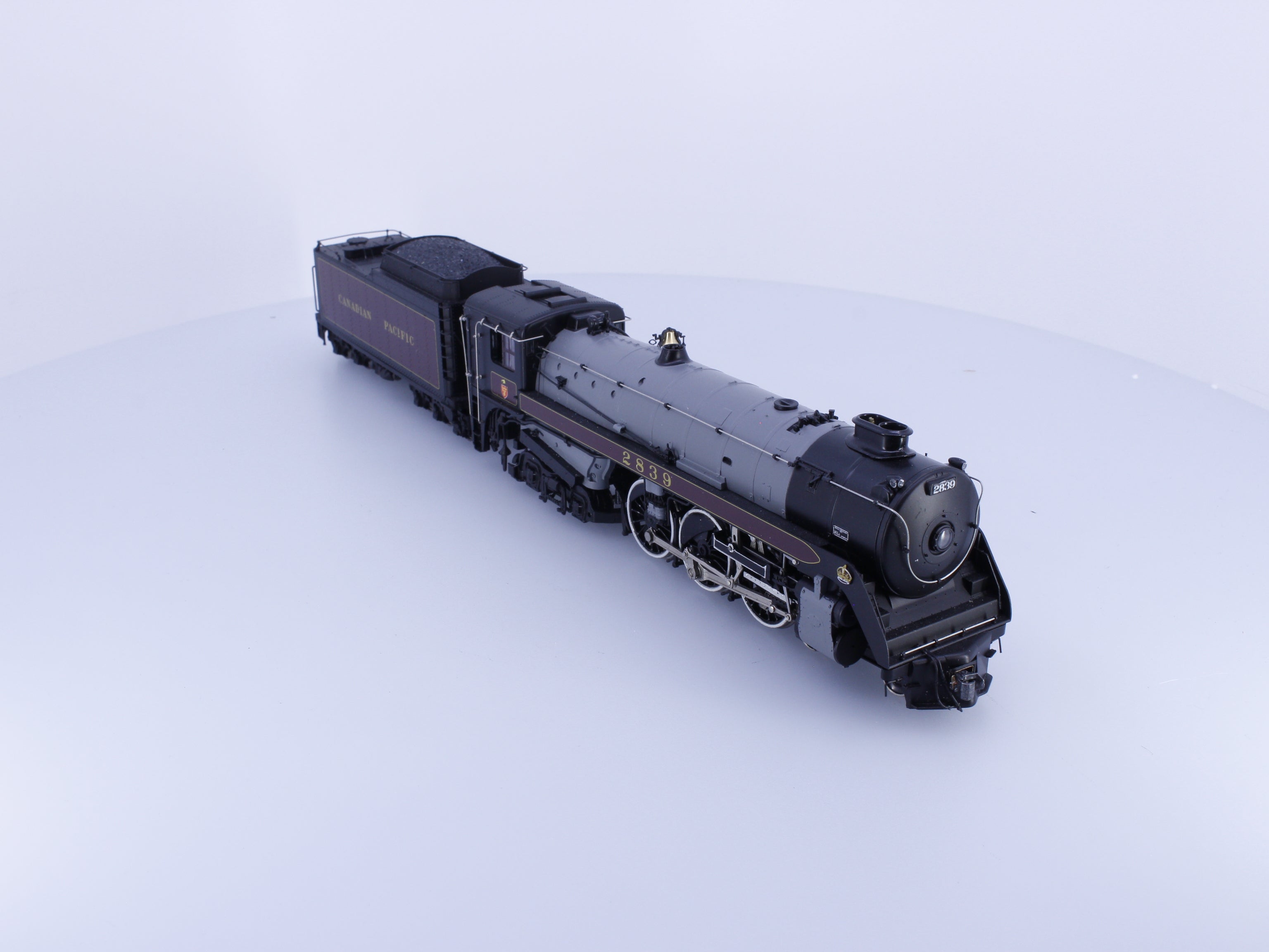 Rapido 600004 HO Royal Hudson H1c Coal Tender Steam Loco DCC/Sound Installed Canadian Pacific (CP) 2839 DCC & Sound
