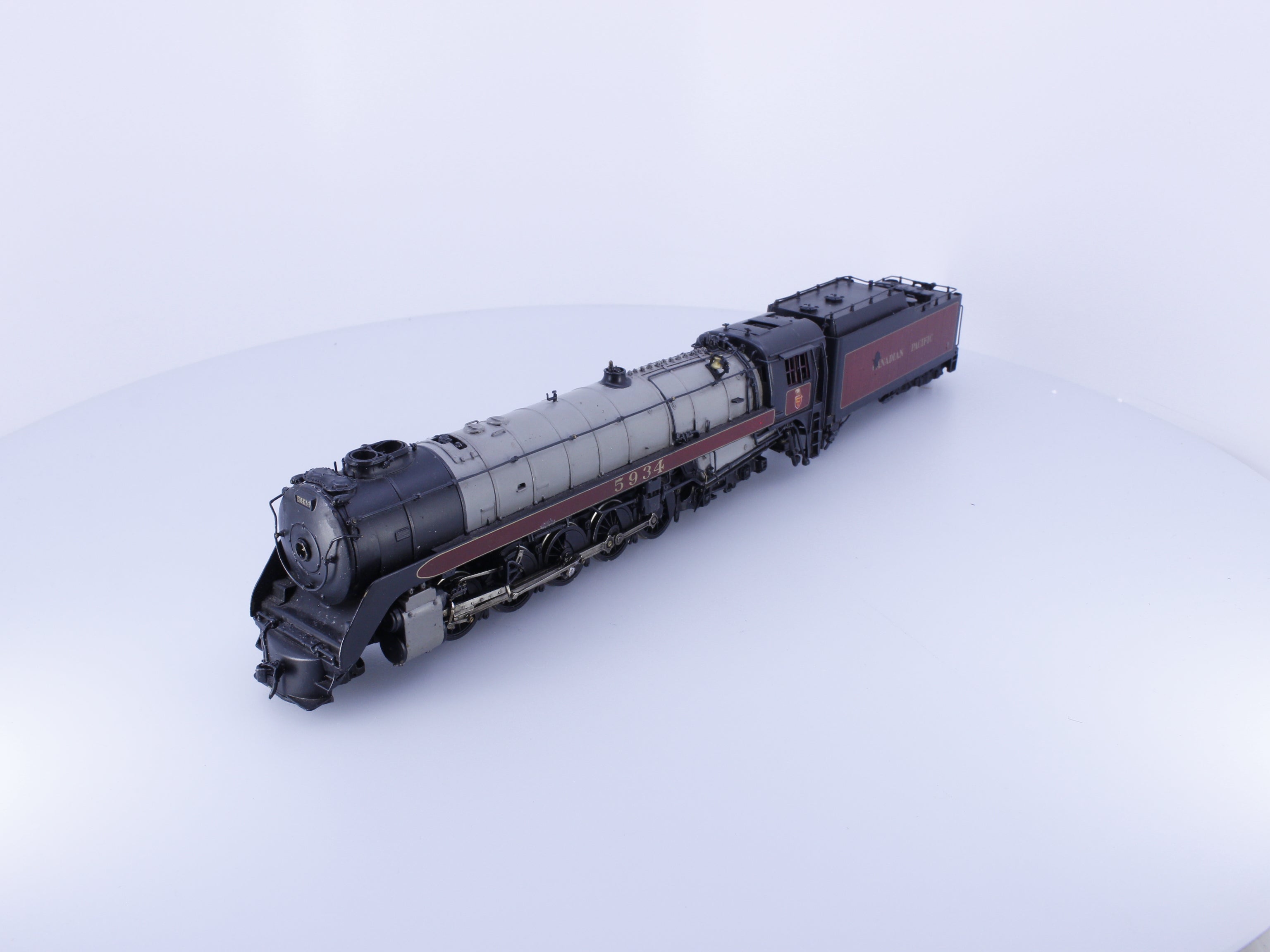 Van Hobbies CPRT-1C HO Brass 2-10-4 T-1c Selkirk Steam Locomotive DCC/Sound Professionally Painted Canadian Pacific (CP) 5934 DCC & Sound