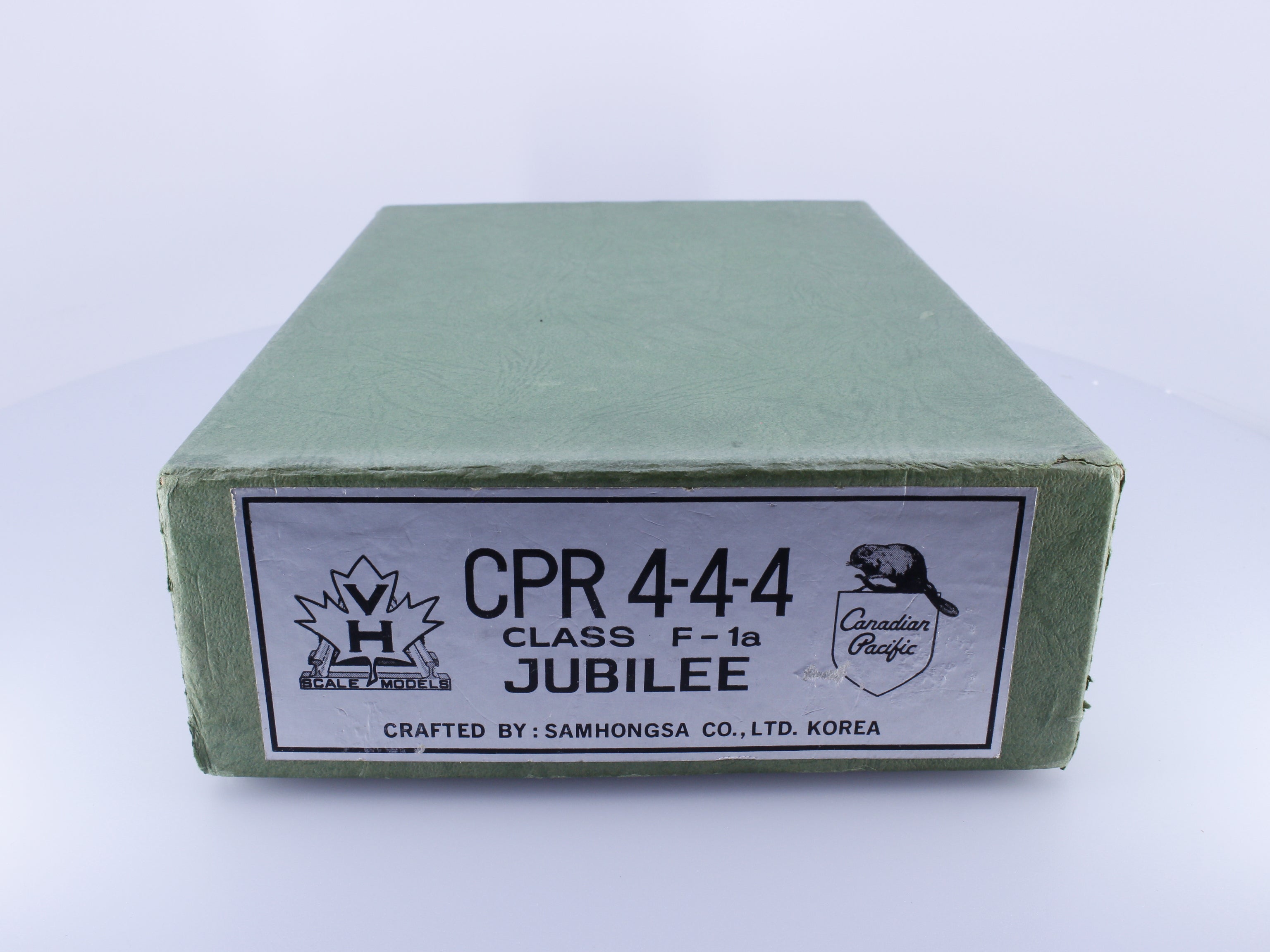 Van Hobbies CPR444F-1a HO Brass 4-4-4 Class F-1a Jubilee Steam Locomotive DCC/Sound Prof. Painted Canadian Pacific (CP) 2911 DCC & Sound