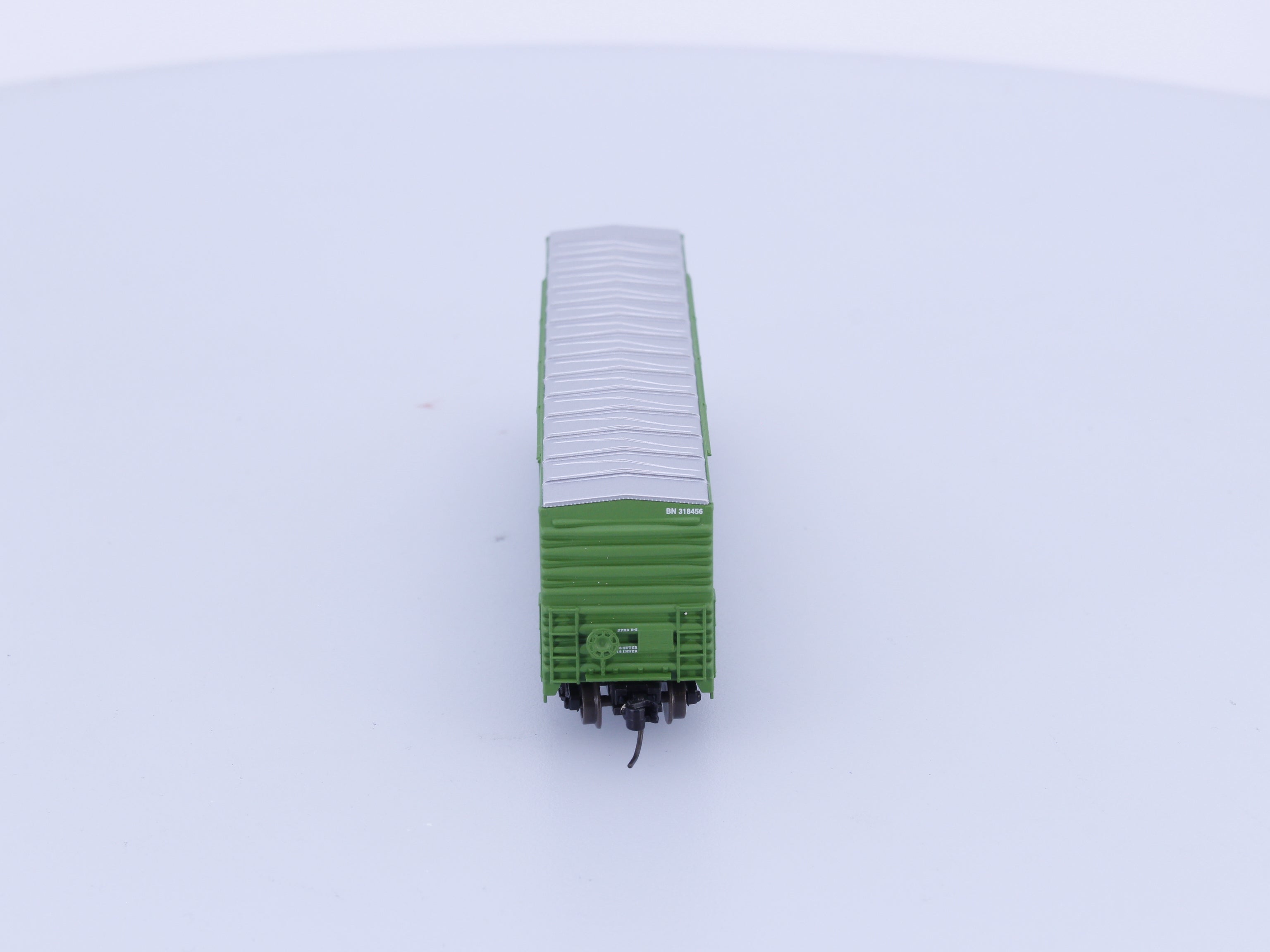 ExactRail EN-50802-2 N Gunderson 5200 Cu.Ft. Box Car Burlington Northern (BN) 318456