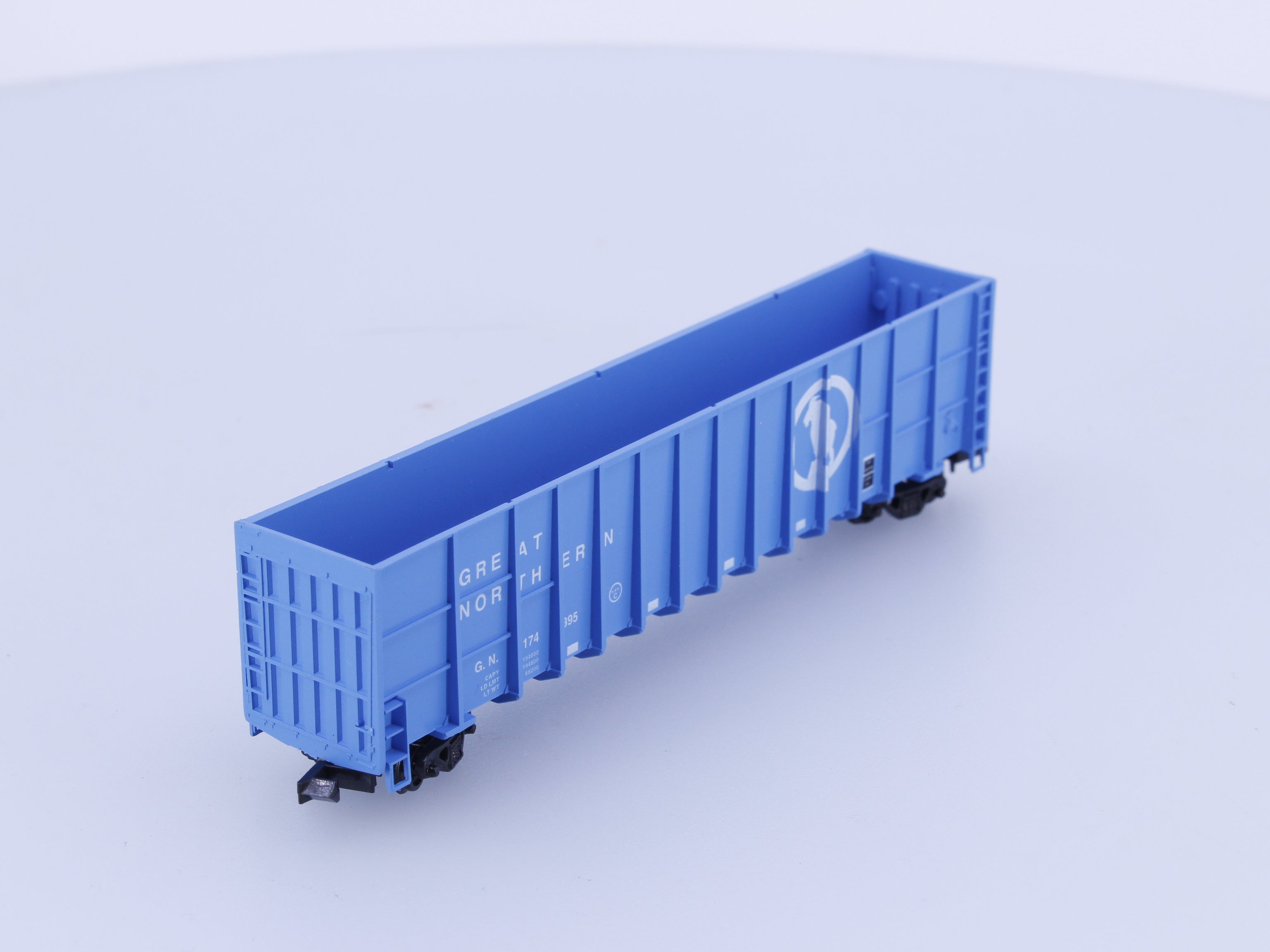 Deluxe Innovations 10050 N Gunderson Hi-Side 100T Wood Chip Car Great Northern (GN) 174395