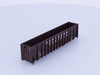 Deluxe Innovations 10510 N 100T Wood Chip Car no Trucks Northern Pacific (NP) 119980