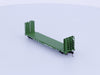 Athearn 10871 N 53' Bulkhead Flat Burlington Northern (BN) 616036 (#2)