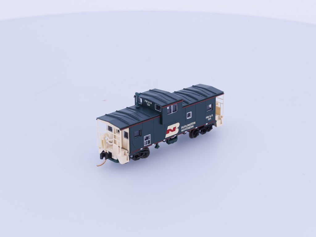 Atlas 30421 N Extended Vision Caboose Burlington Northern (BN) 154