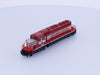 Kato 176-4814 N SD40-2 Early Diesel Locomotive Wisconsin and Southern (WSOR) 4004 Analog DC (#2)