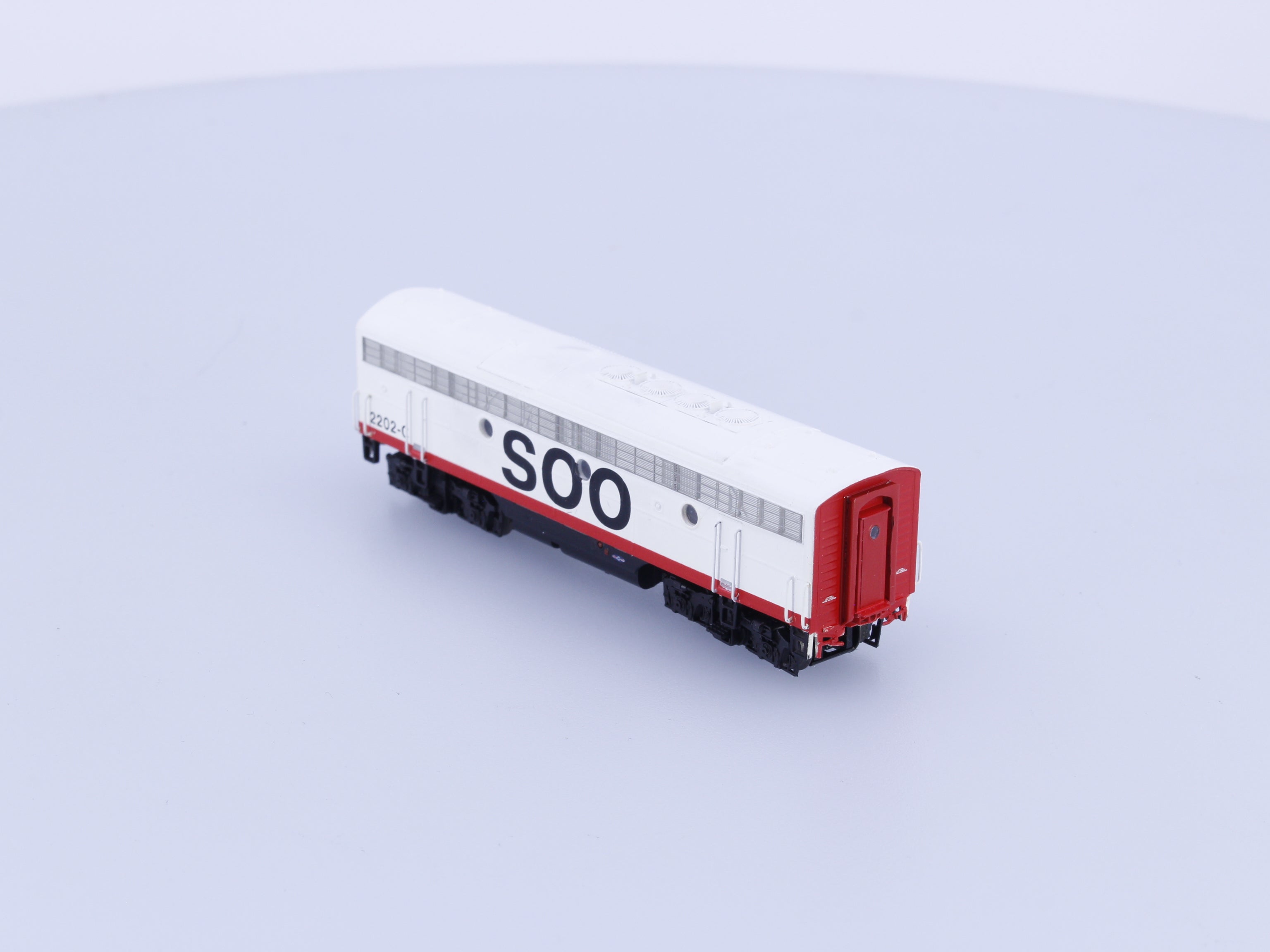 InterMountain 69781-04 N EMD F7B Diesel Locomotive Soo Line (SOO) 2202-C DCC Ready