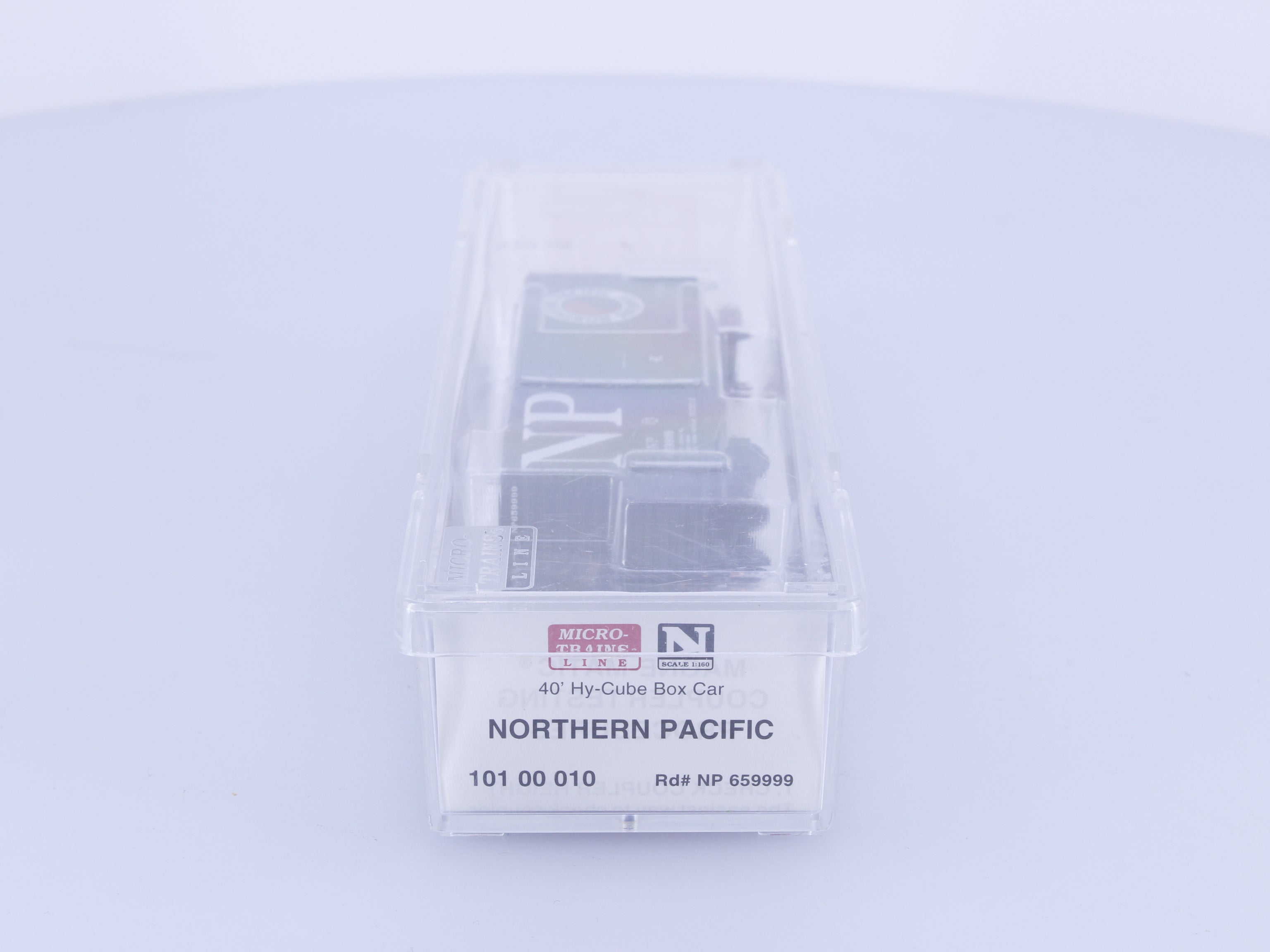 Micro Trains 10100010 N Boxcar, 40', Hi-Cube Northern Pacific (NP) 659999