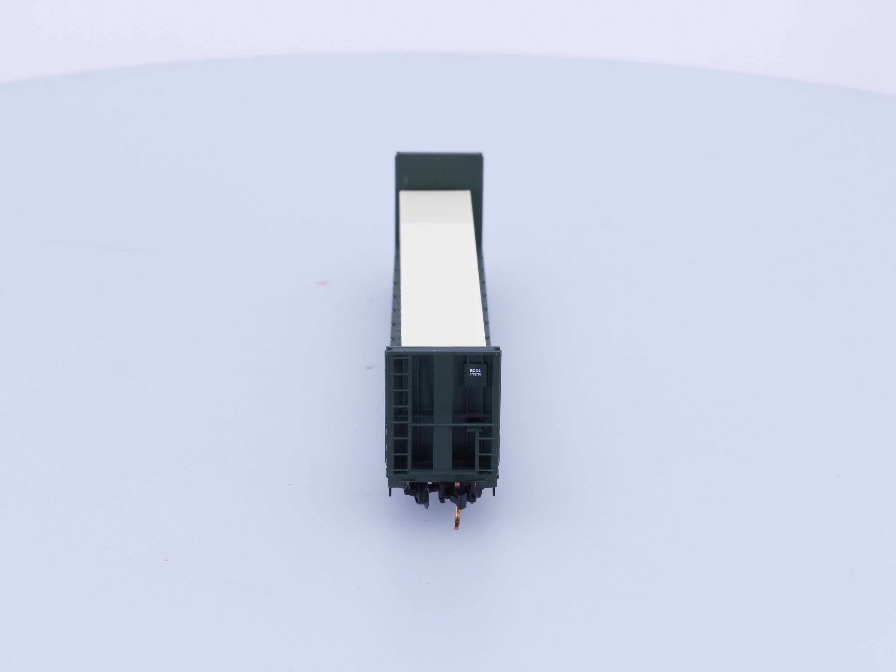Micro Trains 05400172 N Flatcar, Bulkhead British Columbia Railway (BCOL) 11216
