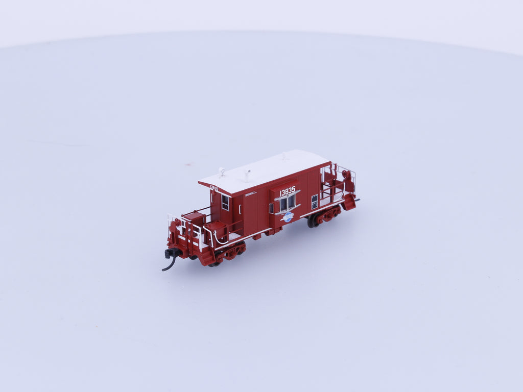 Bluford Shops 21010 N Short Body Bay Window Caboose Missouri Pacific (MP) 13835