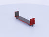 Athearn 10873 N 53' Bulkhead Flat Chicago Burlington and Quincey (CBQ) 95276