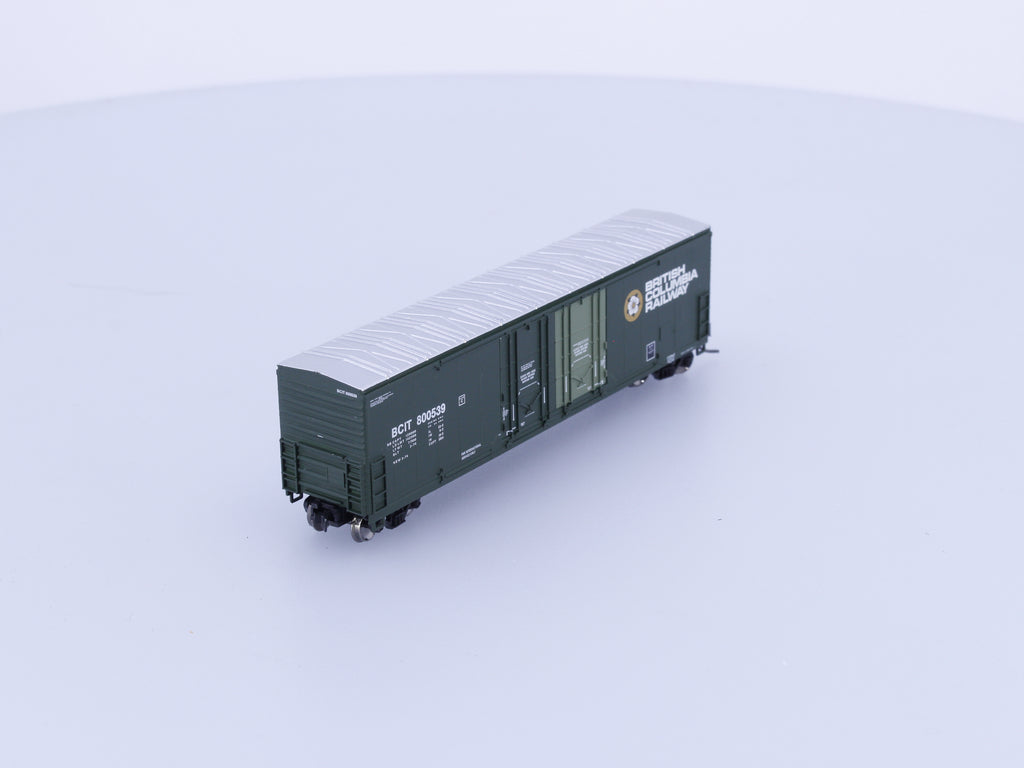 Atlas 50000038 N Evans 53' DPD Box Car BC Rail (BCOL) 800539
