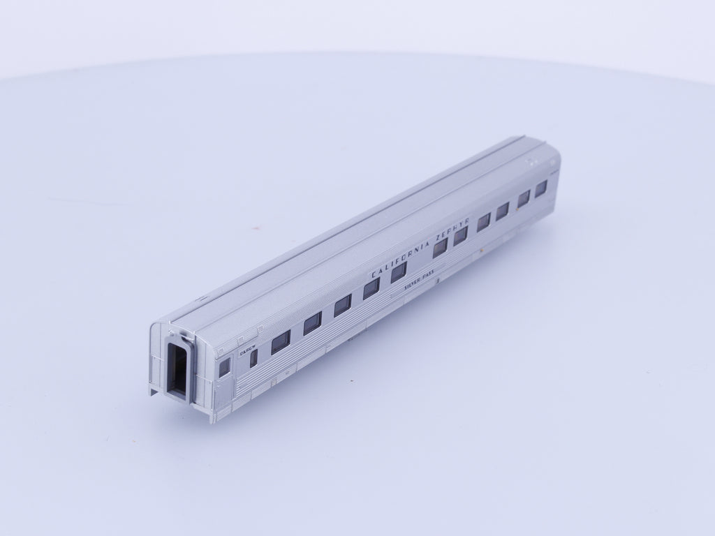 Kato CZPC N Passenger Coach Denver and Rio Grande Western (DRGW) Silver Pass