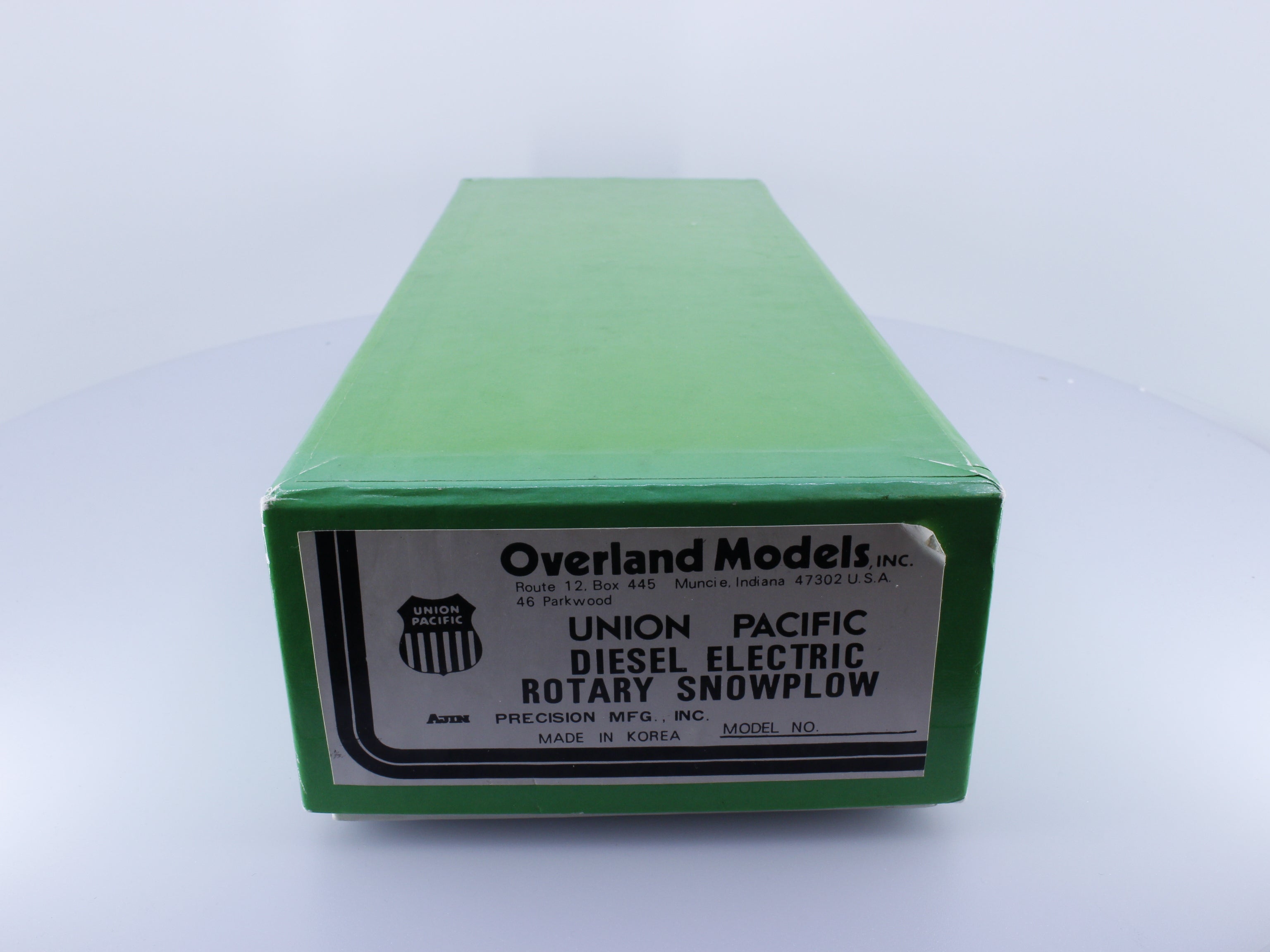 Overland UPROTARY HO Diesel Electric Rotary Snowplow, Dummy, Working Motorized Rotary Union Pacific (UP) Analog DC