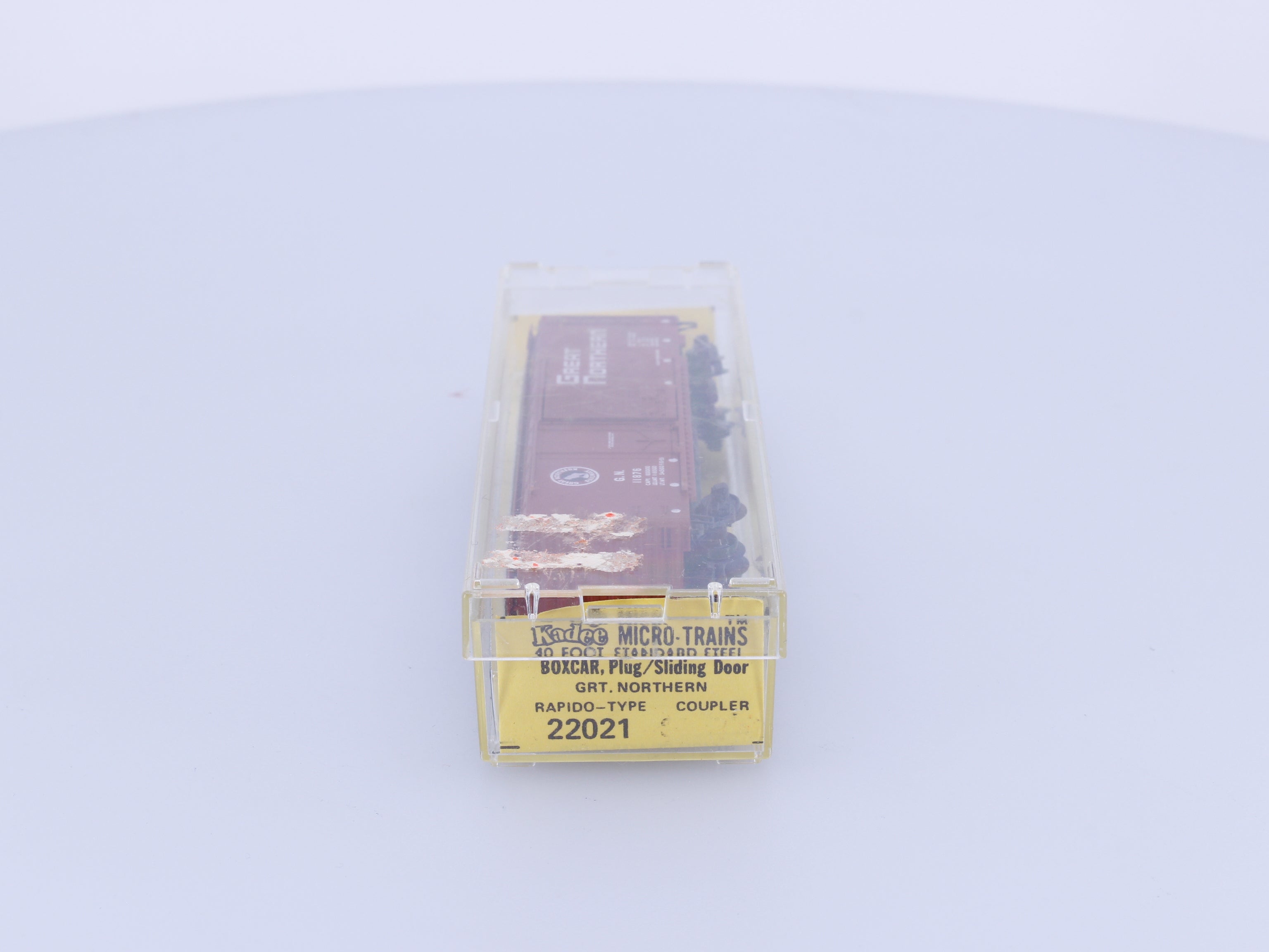 Micro Trains 22021 N 40' Standard Box Car Plug & Sliding Door Great Northern (GN) 11876 (#2)