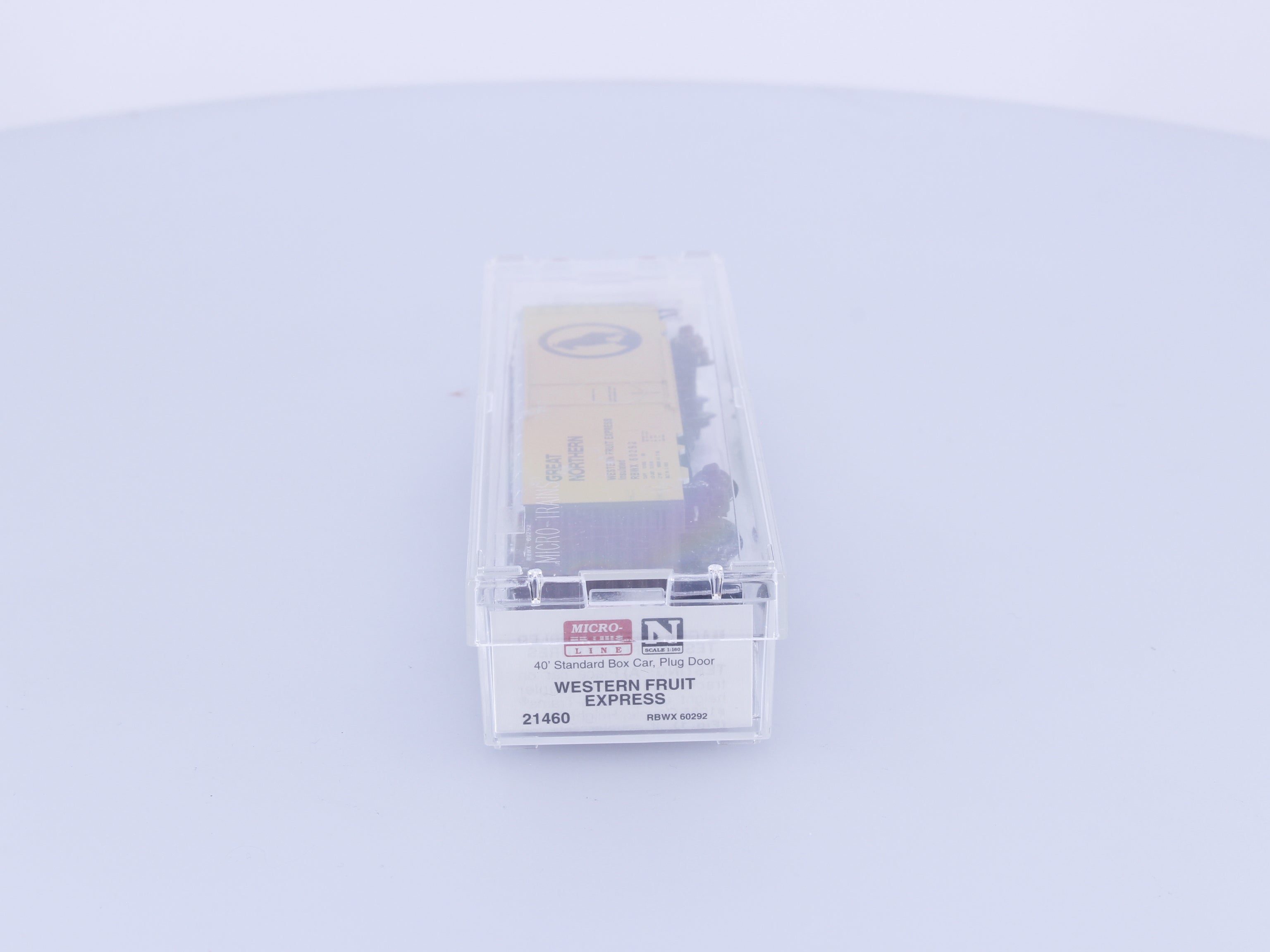 Micro Trains 21460 N Boxcar, 40', Steel Plug Door Great Northern (GN) 60292