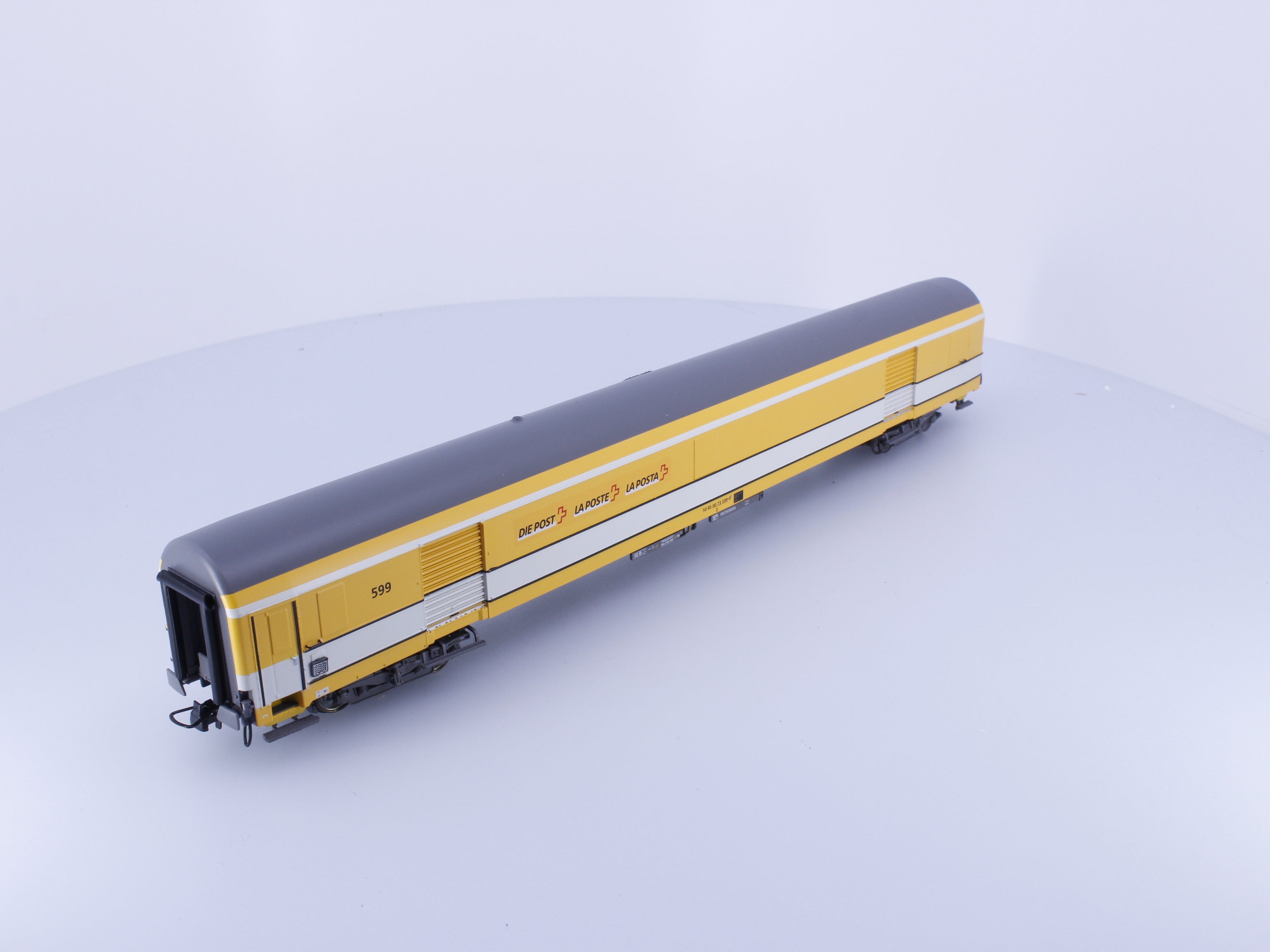 L.S. Models 47282 HO SBB-CFF-FFS Postal Wagon Coach Z 50850083599-0