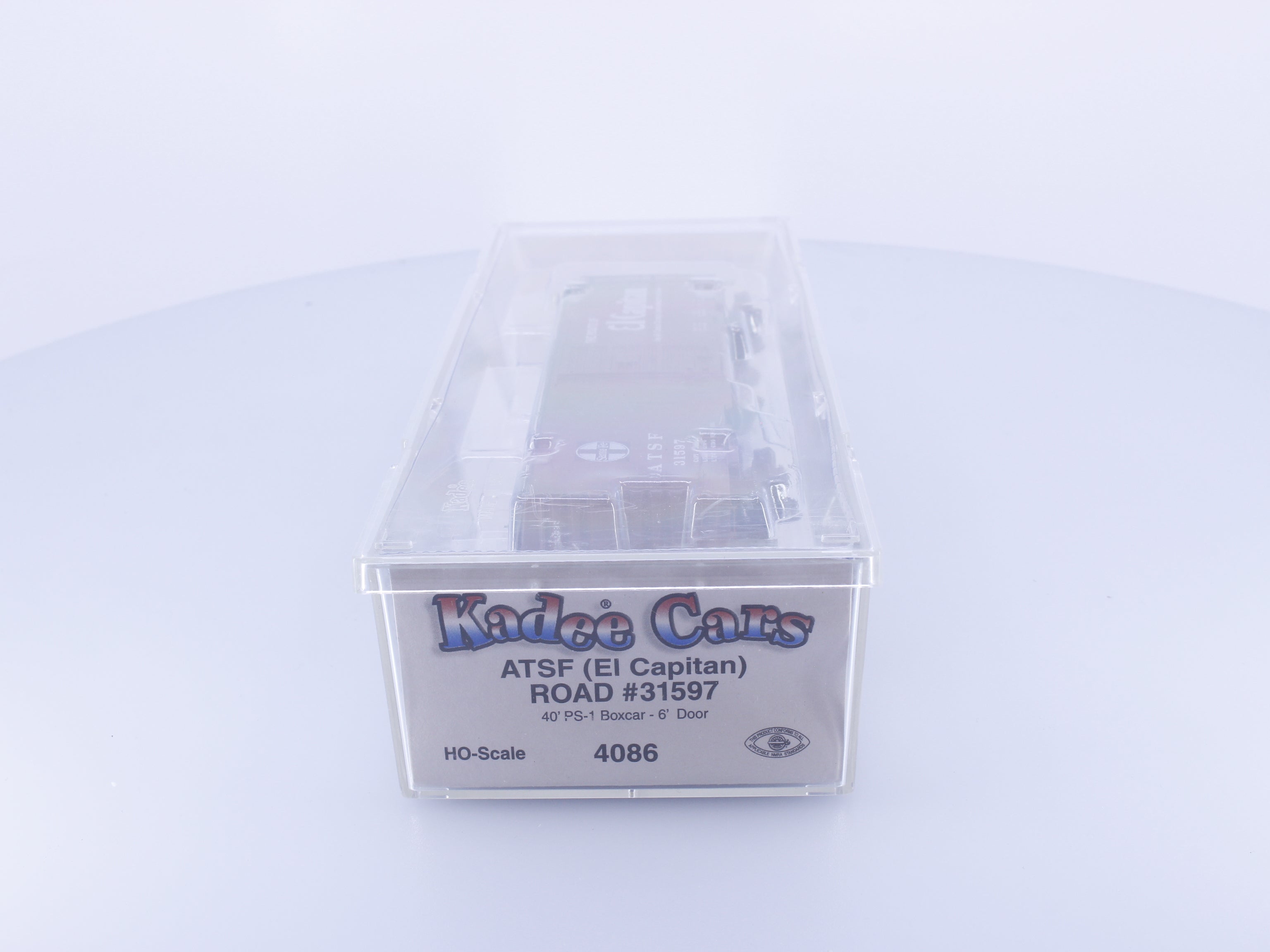 Kadee 4086 HO 40' PS-1 Boxcar Atchison Topeka and Santa Fe (ATSF) 31597