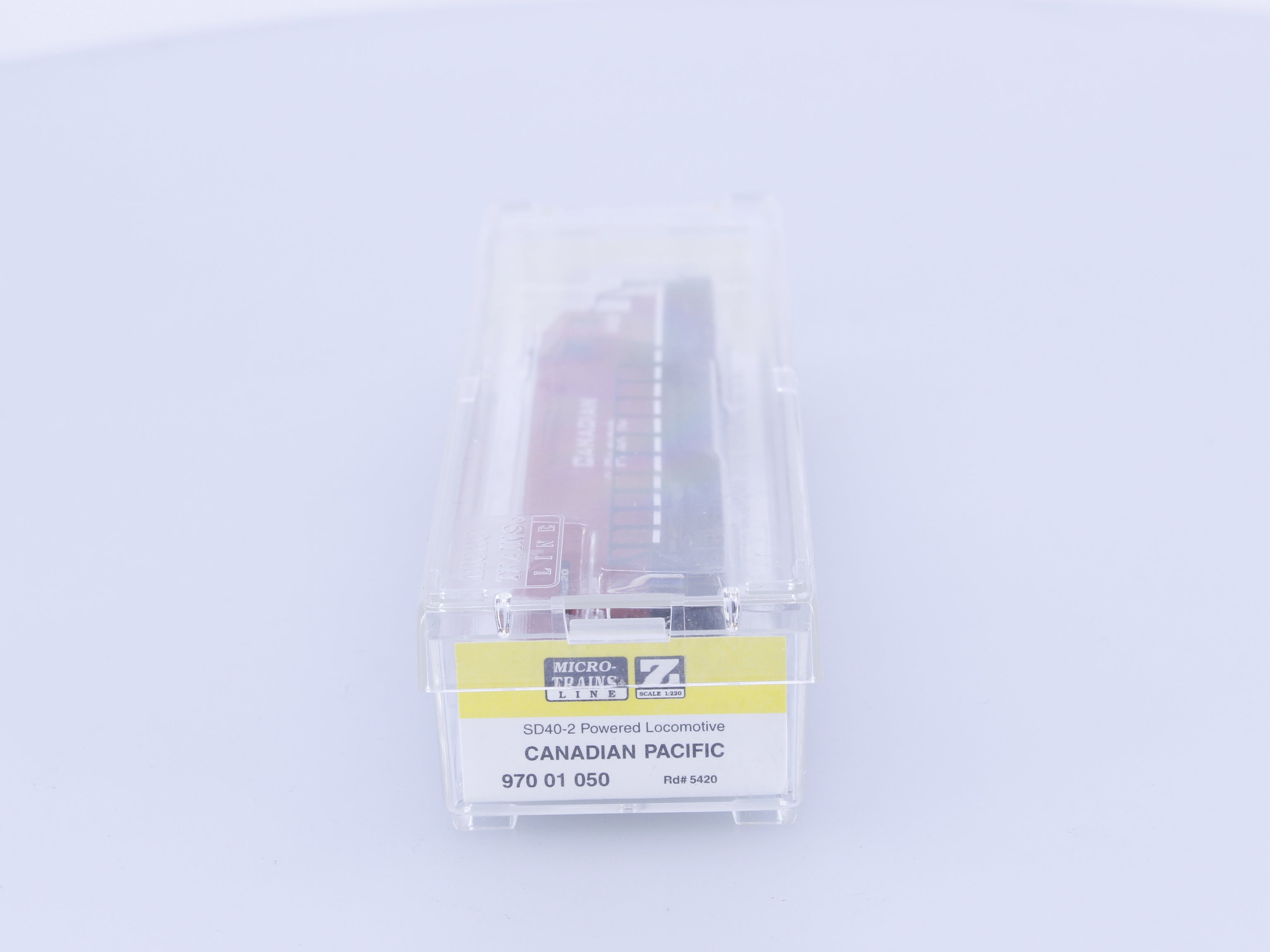 Micro Trains 970 01 050 Z SD40-2 Diesel Locomotive Canadian Pacific (CP) 5420 Analog DC